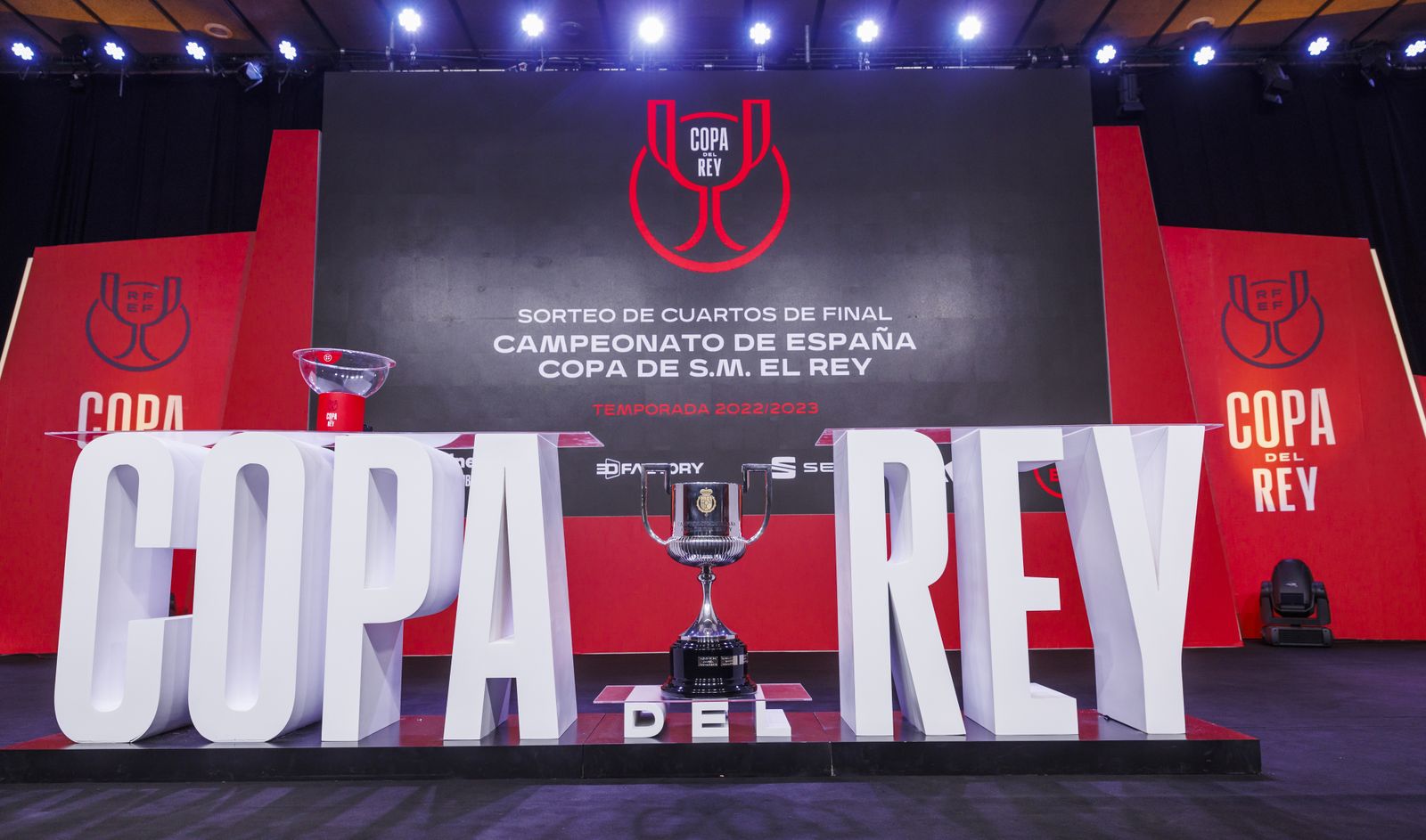 Las fotos del sorteo de la Copa del Rey