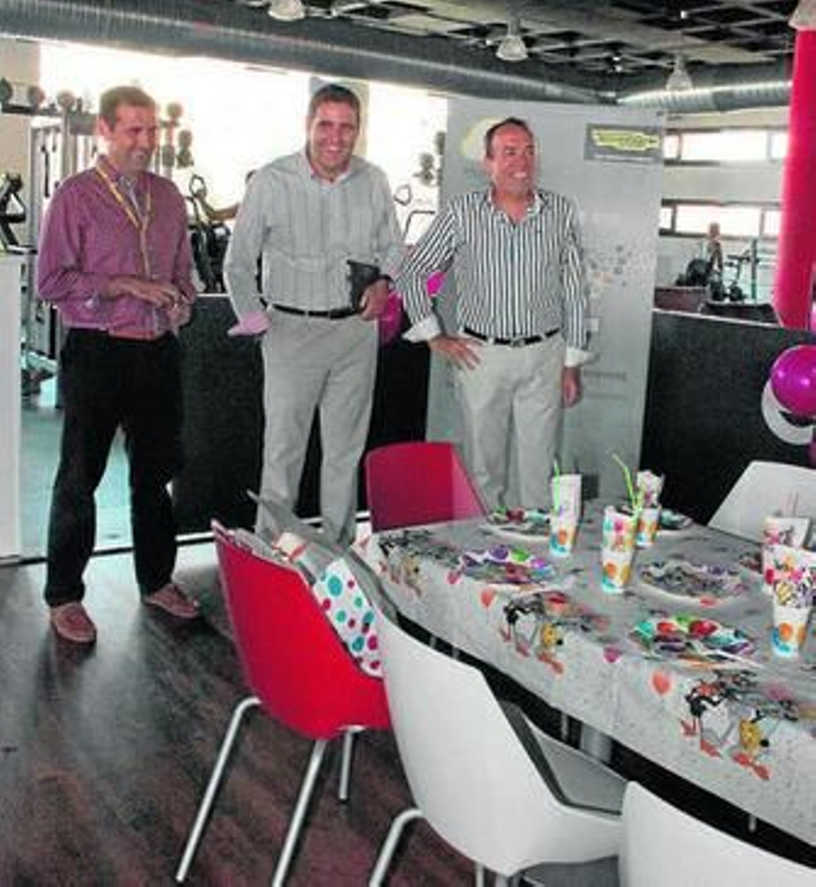 Francis Miras, Juan José Alonso y Juan Carrillo.