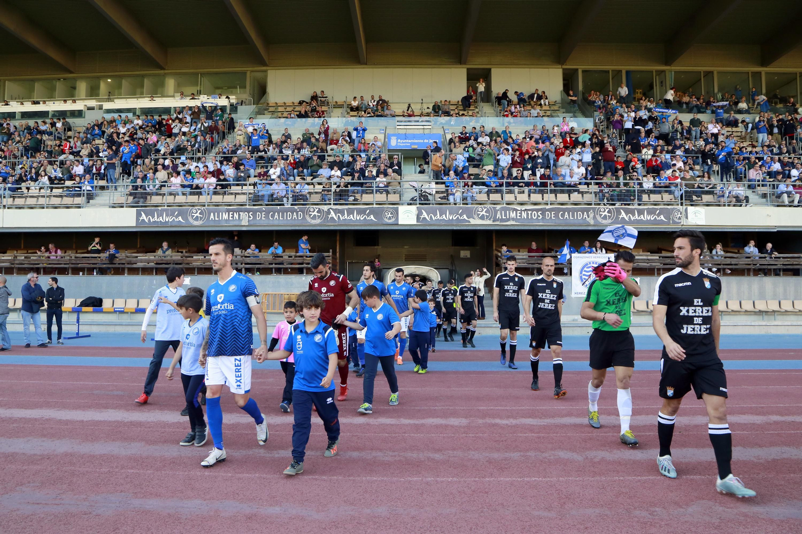 Derbi entre Xerez DFC y Xerez CD en Chapín