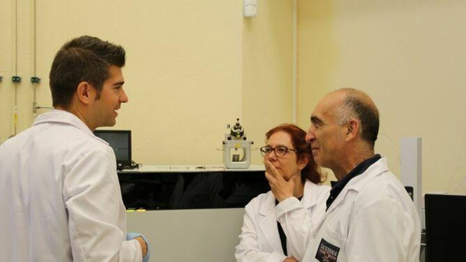 Investigadores del equipo del Departamento de Bioquímica y Biología Molecular de la UCO. Investigadores del equipo del Departamento de Bioquímica y Biología Molecular de la UCO.