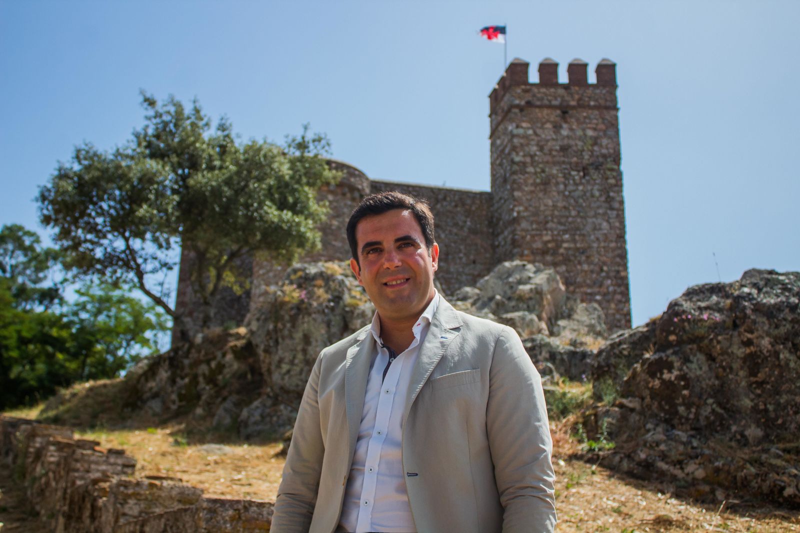 José Rafael Borrallo, concejal de Cultura del Ayuntamiento de Cortegana.