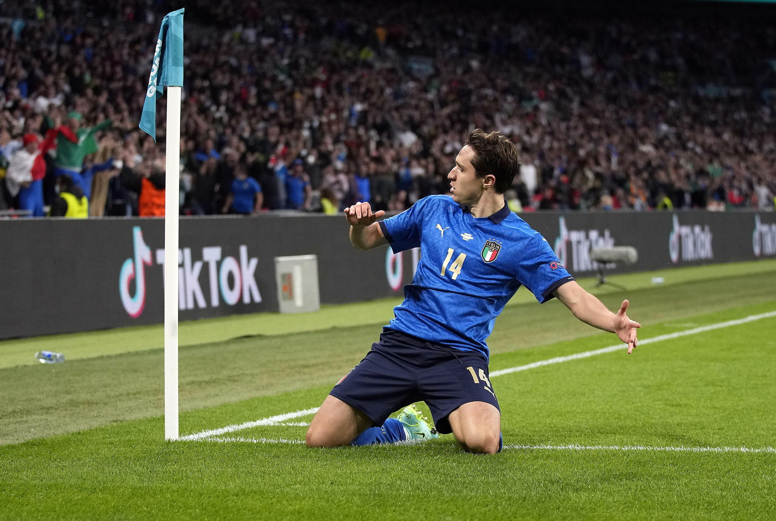 Las imágenes de la semifinal Italia-España de Eurocopa