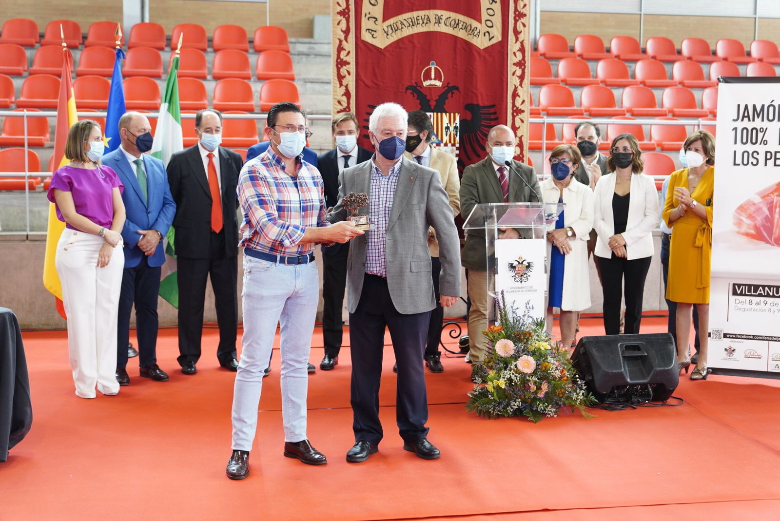 La última jornada de la Feria del Jamón de Villanueva de Córdoba, en fotografías