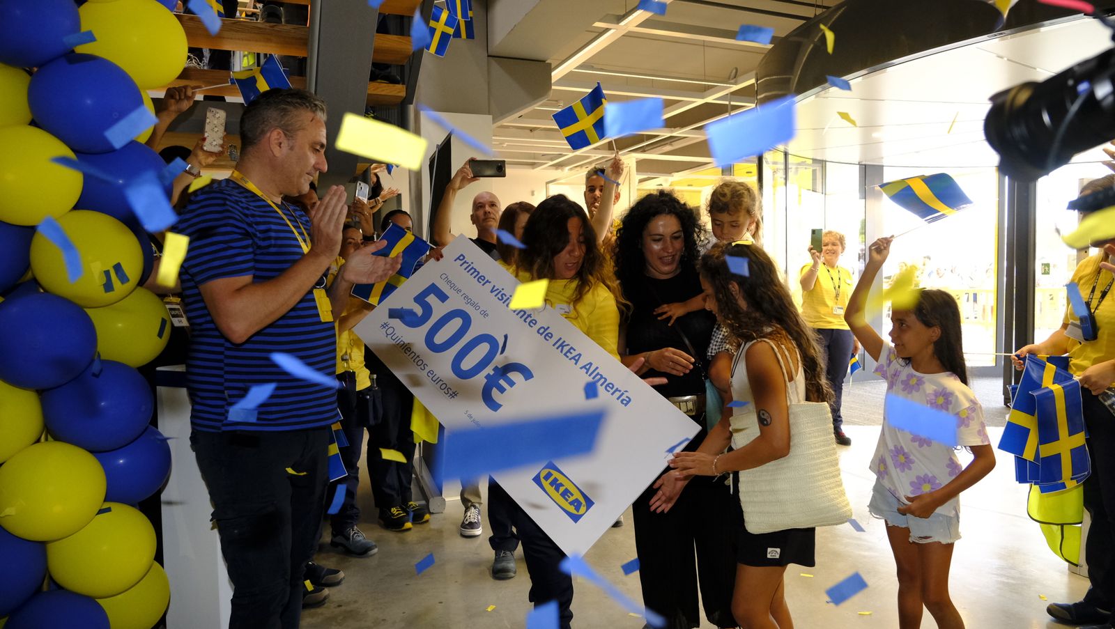 Imágenes de la inauguración de IKEA Almería
