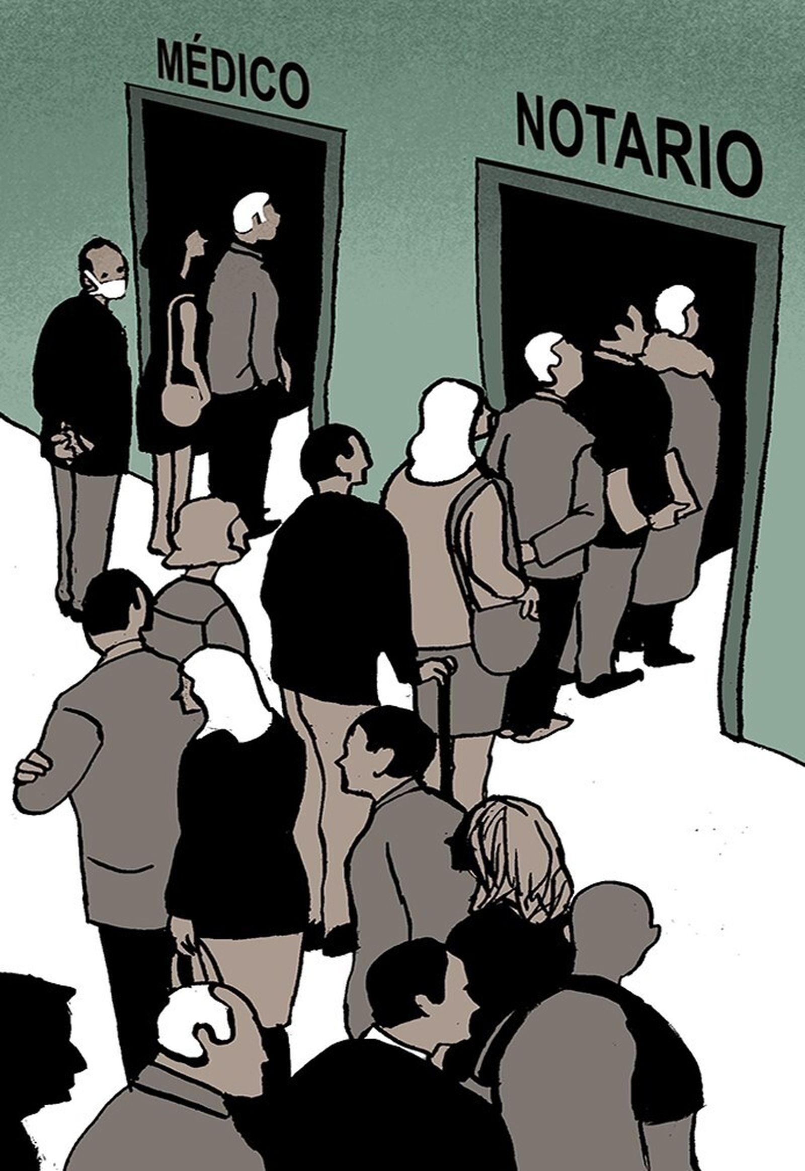 Una epidemia de testamentos