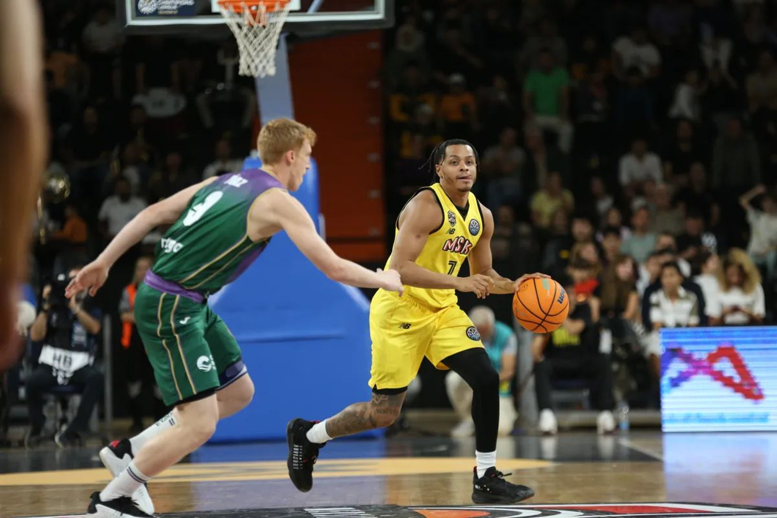 El Mersin-Unicaja, en fotos