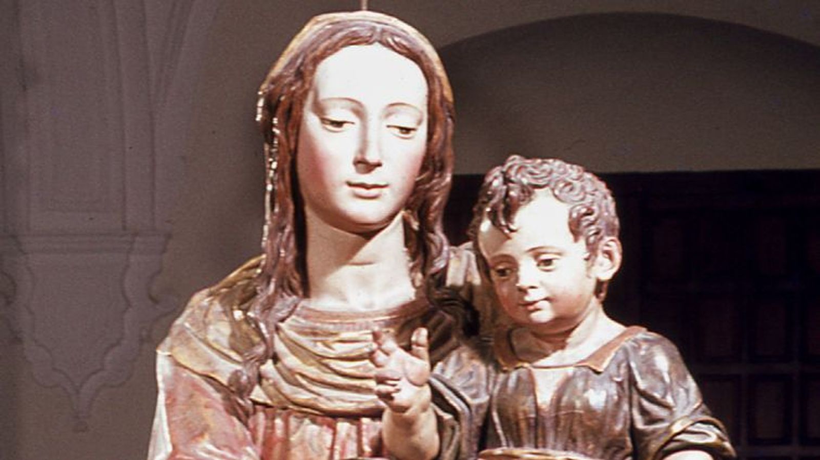 Imagen de la Virgen de la Cinta que se conserva en la Catedral de la Merced, obra de Juan Martínez Montañés en 1616.