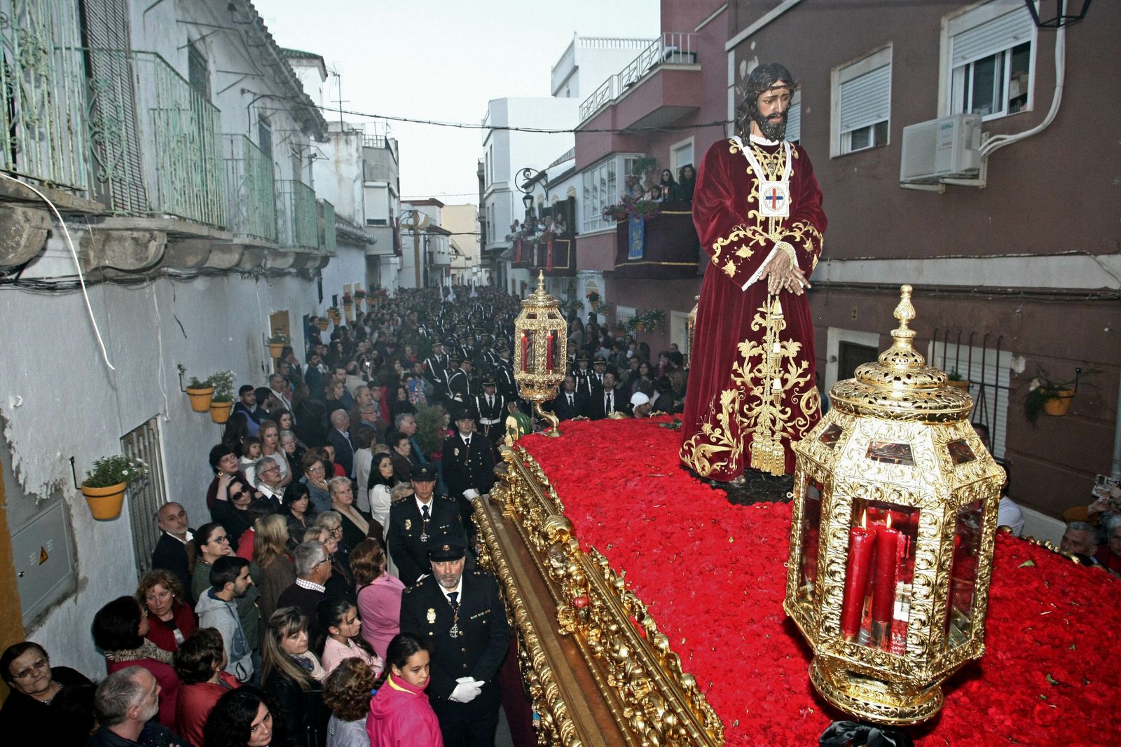 La imagen de Nuestro Padre Jesús Cautivo Medinaceli de Algeciras.