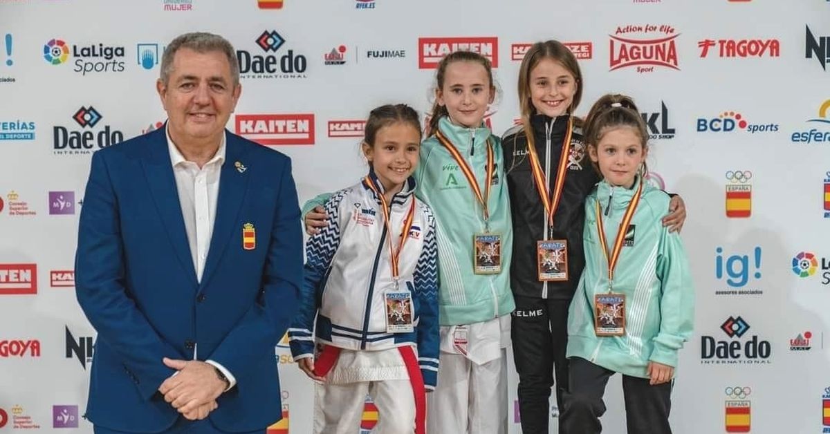 Dos medallas para la EDM Kárate Kanku en el nacional infantil