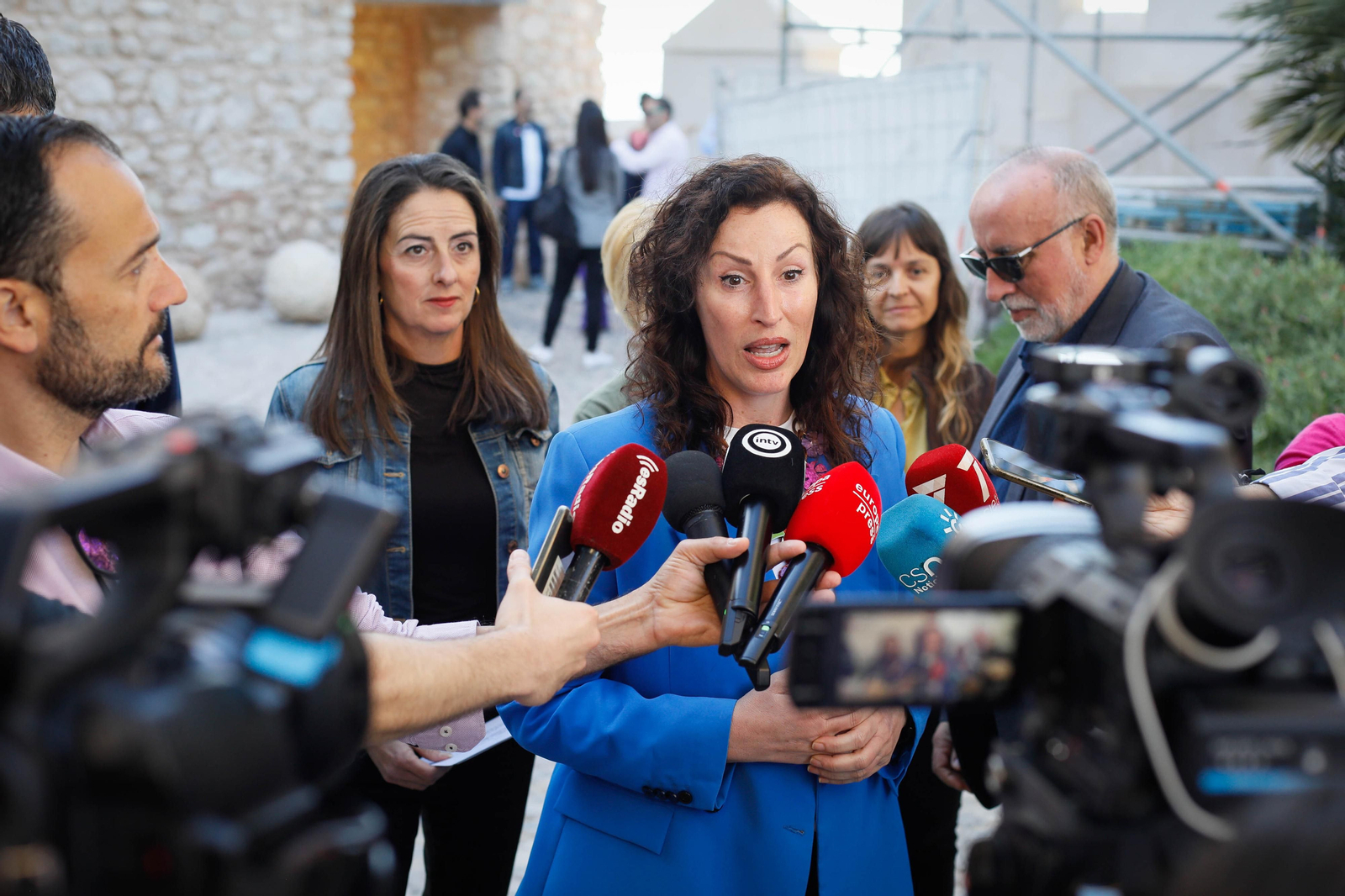 Restauración torre Sur Alcazaba