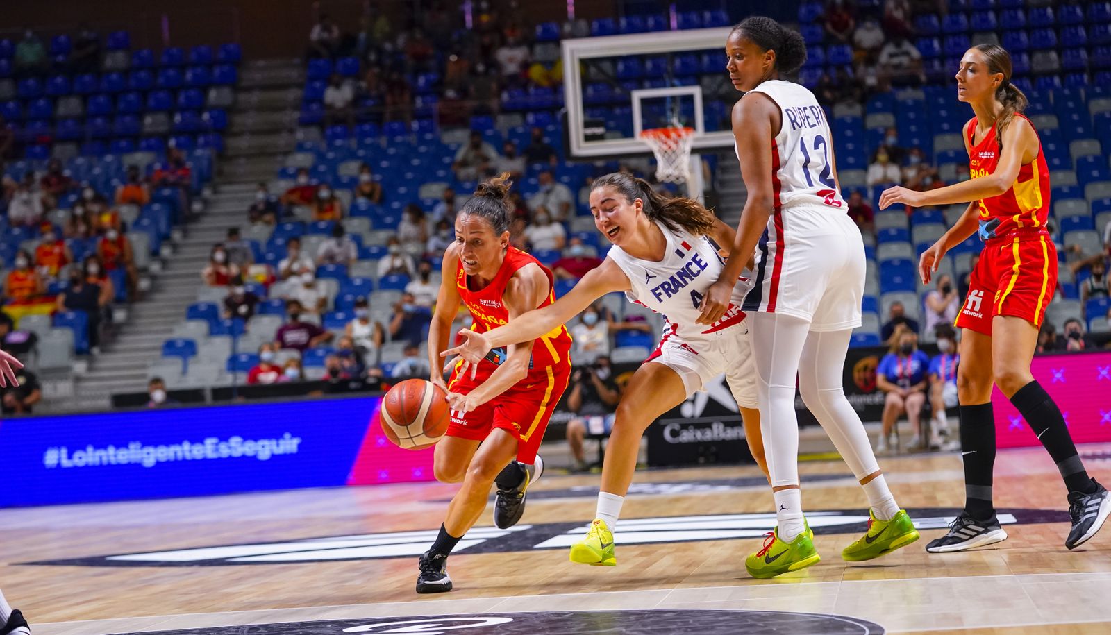 Las fotos del España-Francia femenino de Málaga