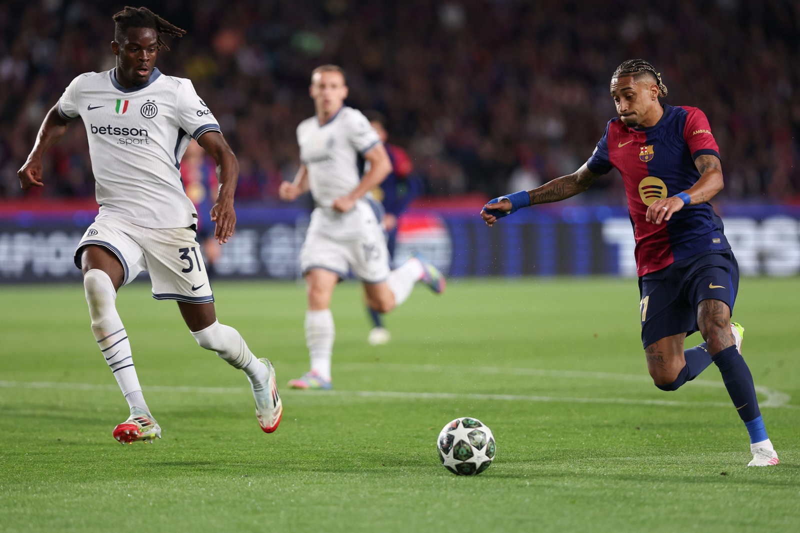 Las mejores fotos del Barcelona - Inter