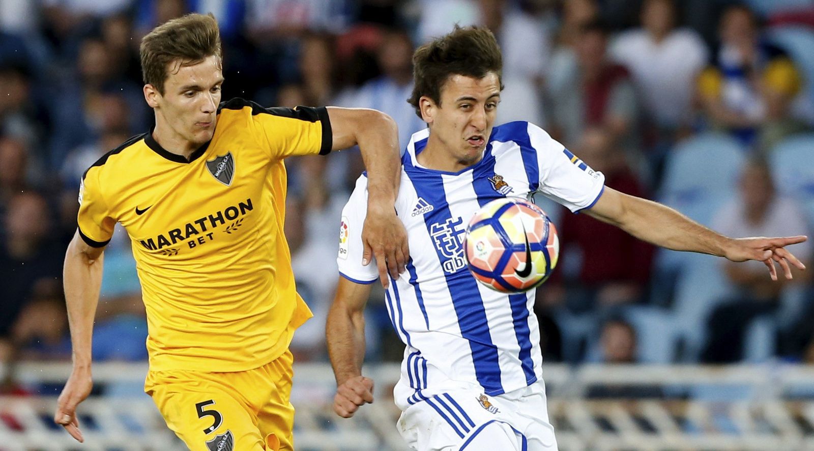 Las imágenes del Real Sociedad-Málaga