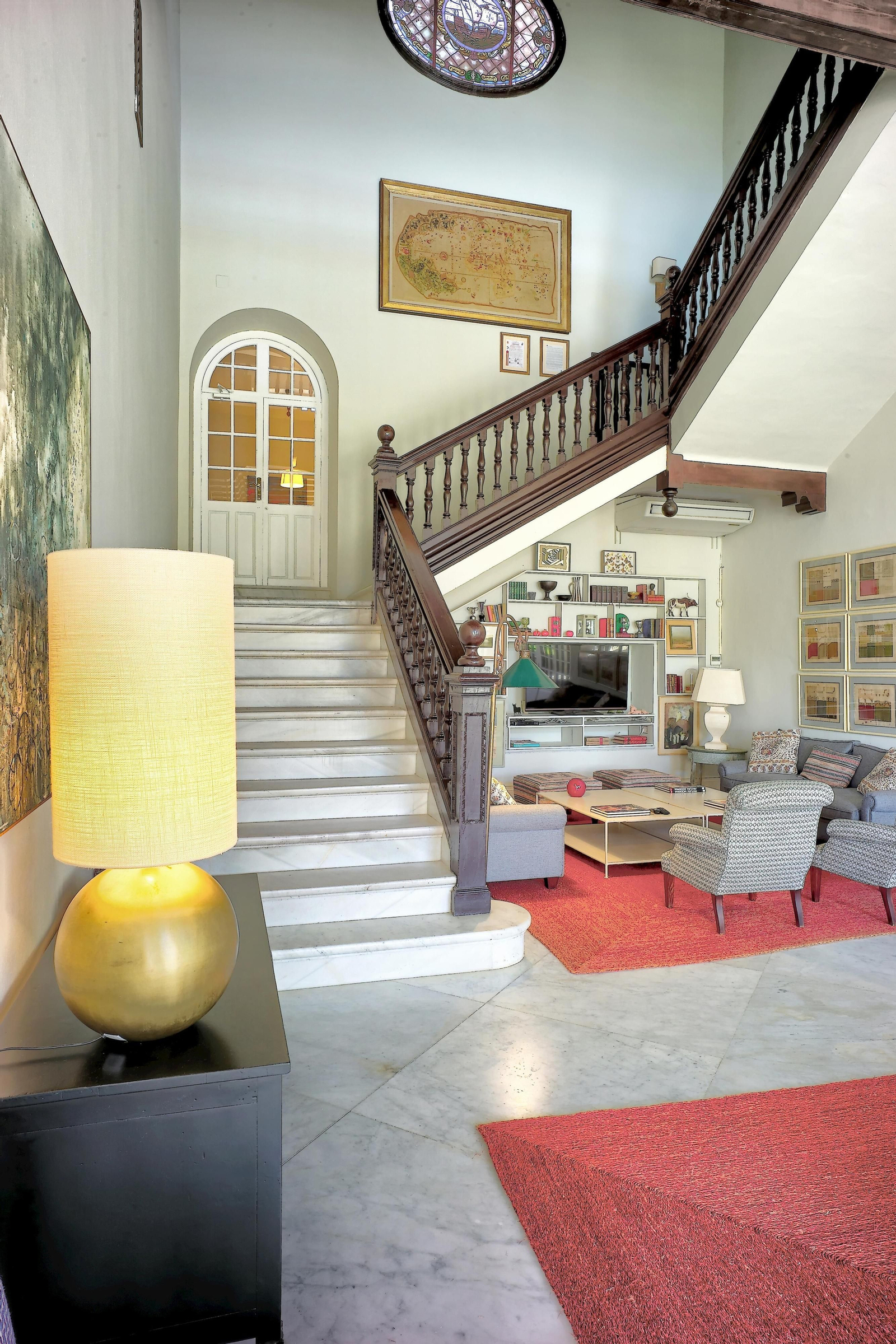 Espacio recuperado bajo la gran escalera de la Casa.