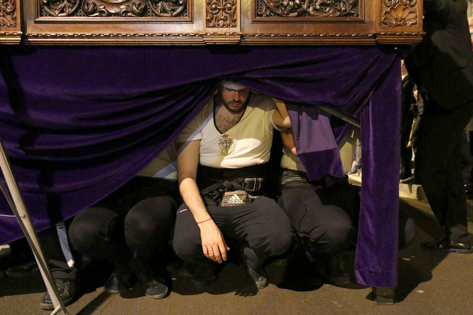 La procesión del Silencio de Almería, en imágenes