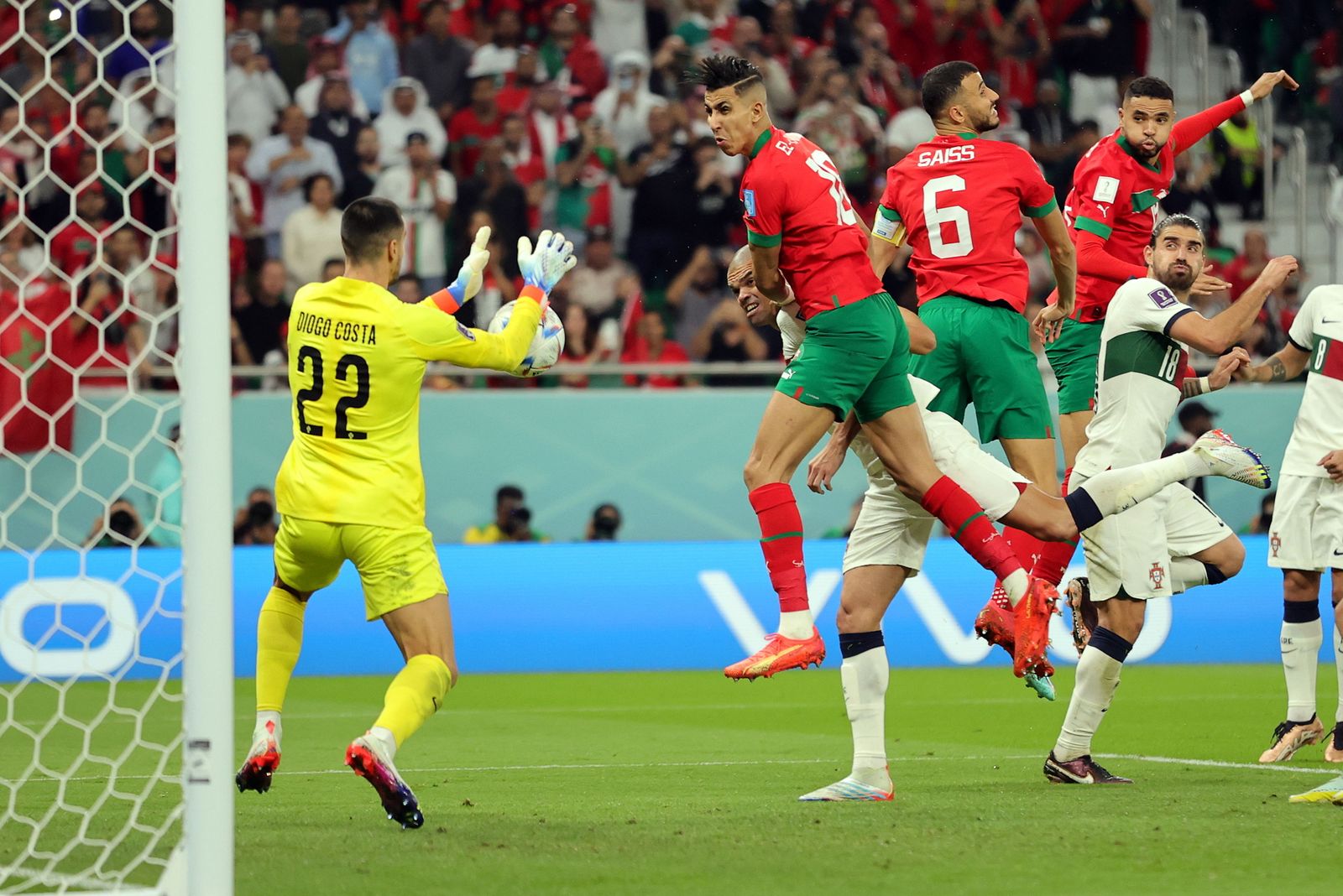 Las imágenes del Marruecos - Portugal de los cuartos de final del Mundial de Qatar