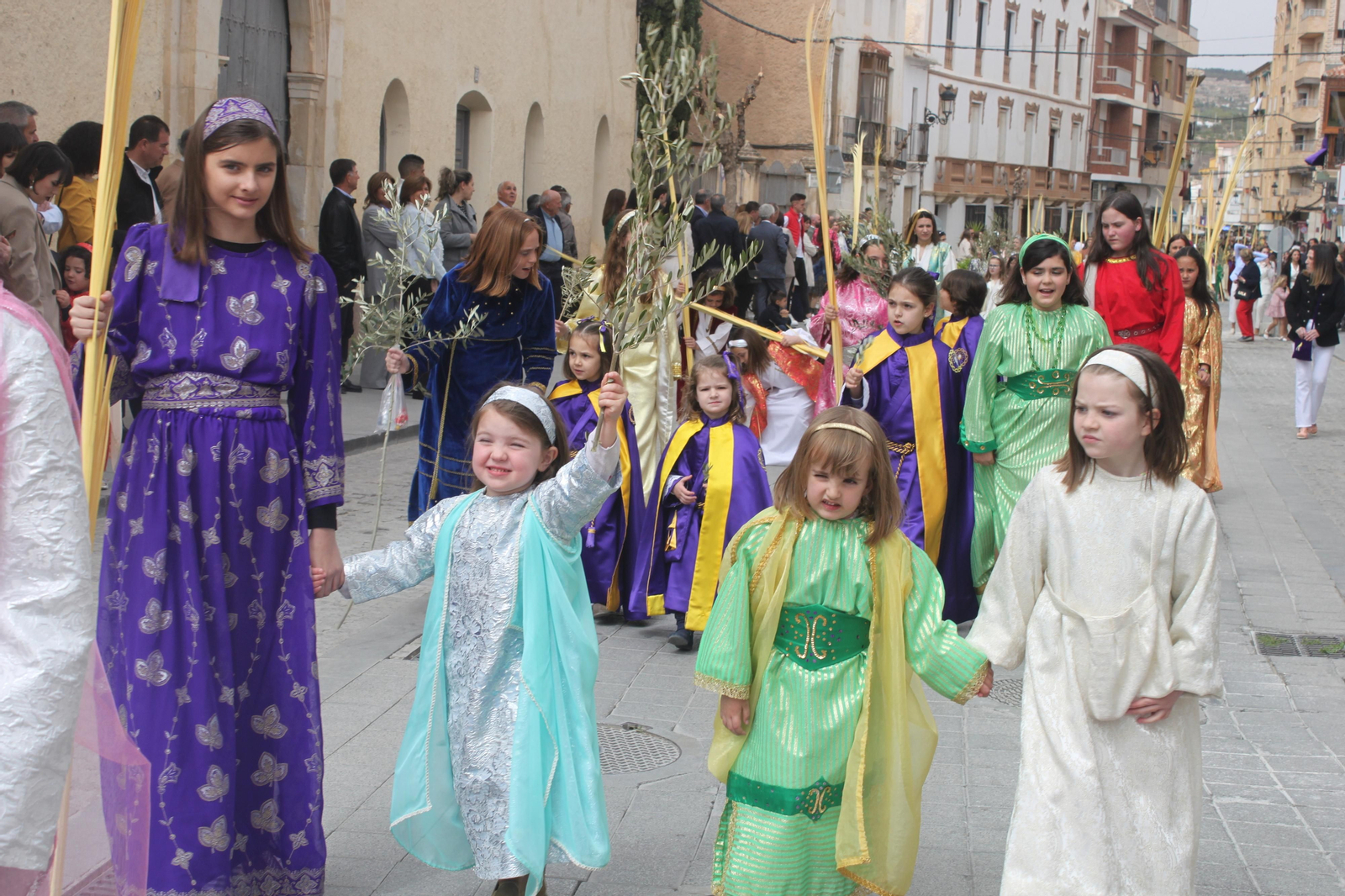 Fotogalería de la Procesión Infantil en Vélez Rubio