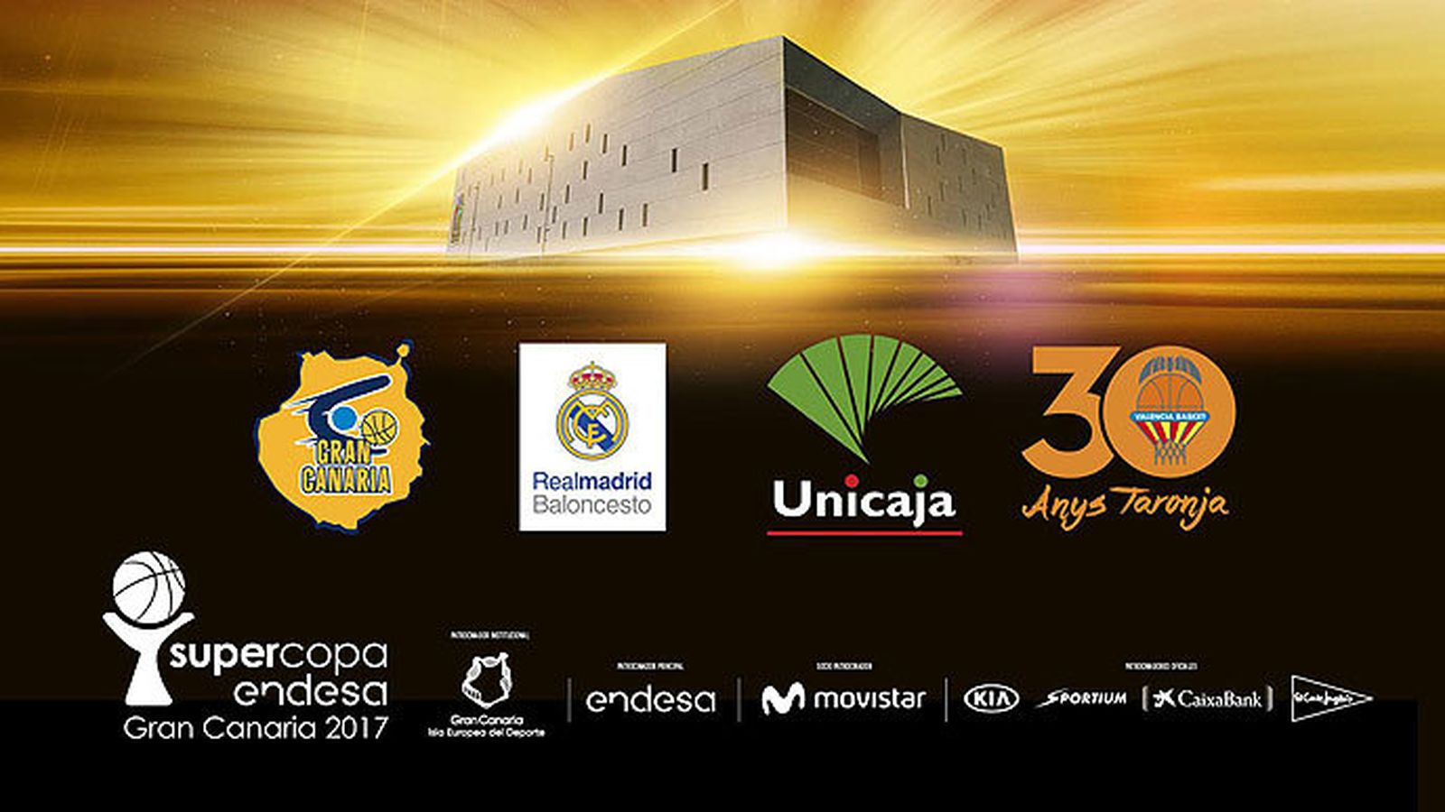 Cartel de la Supercopa 2017.