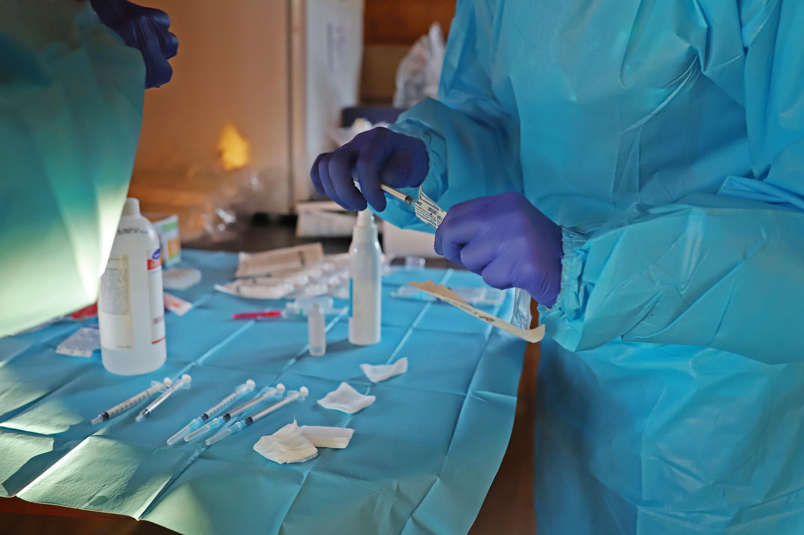 Plan de vacunación contra el coronavirus en las residencias de Afanas Jerez