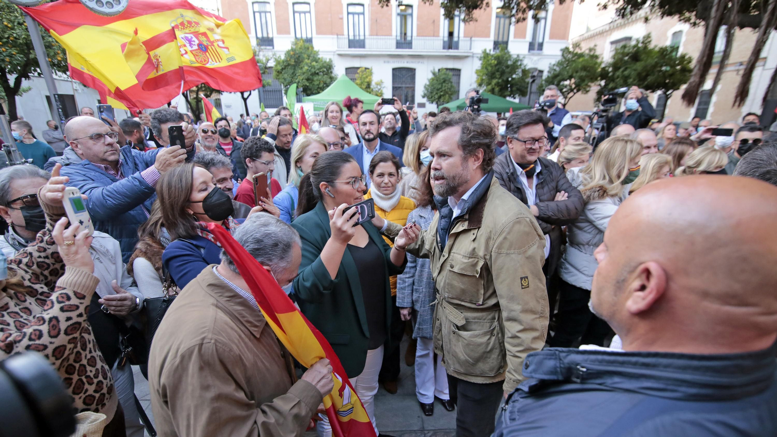 Imágenes del mitin de Vox en Jerez