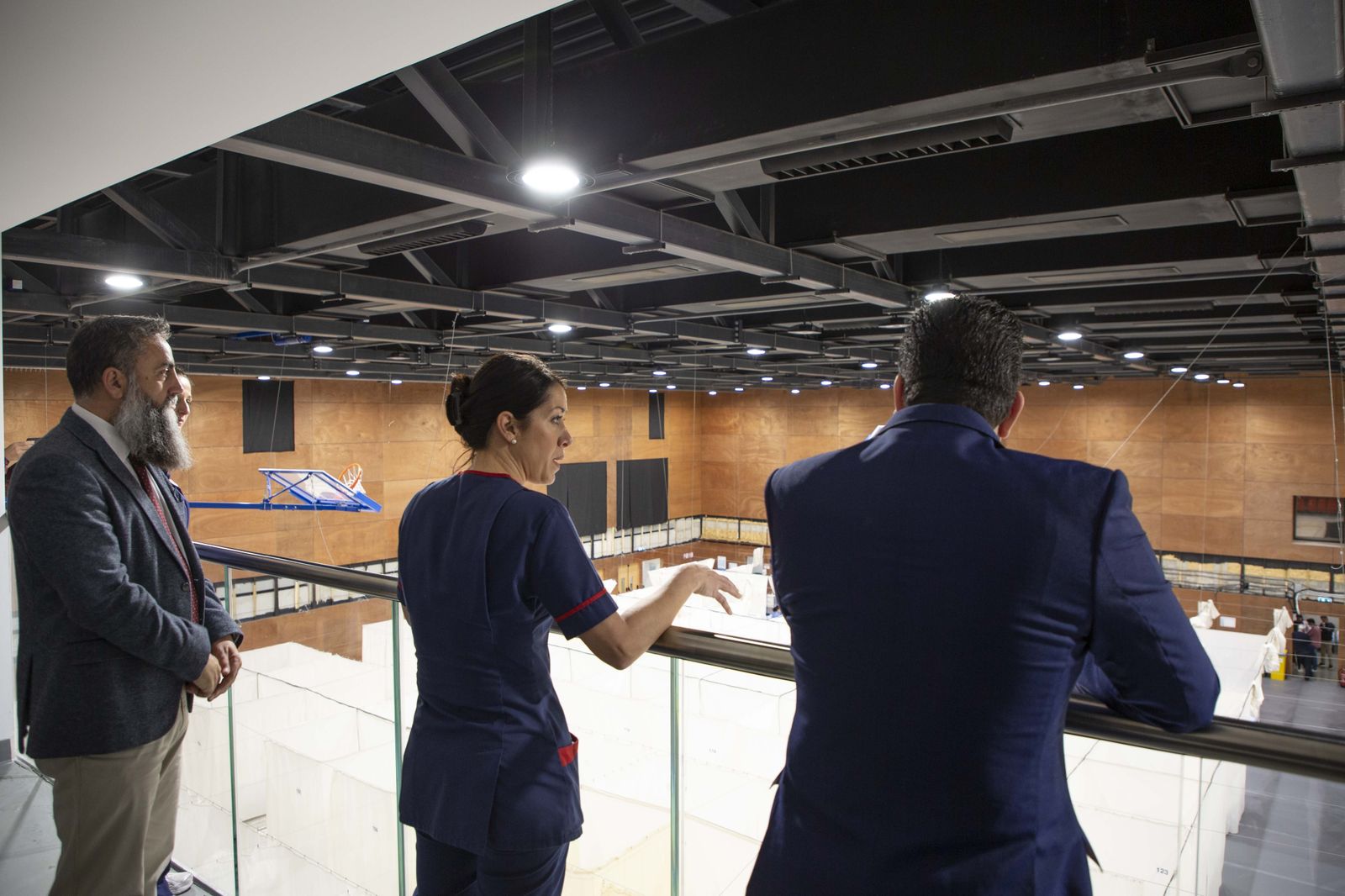 Hospital de campaña en Gibraltar