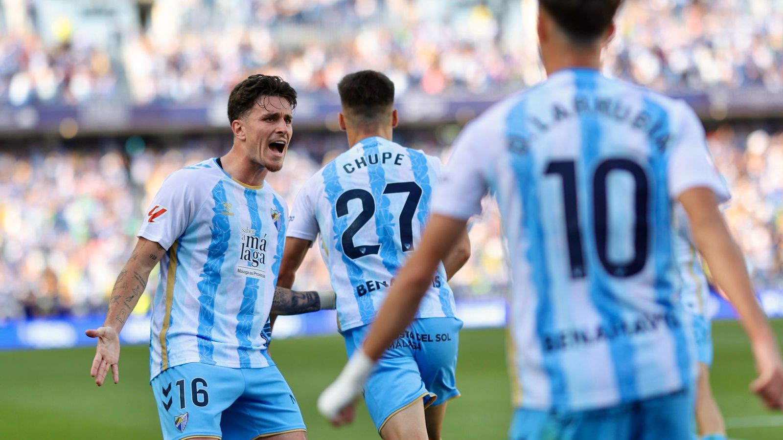 Las fotos del Málaga CF-CD Castellón