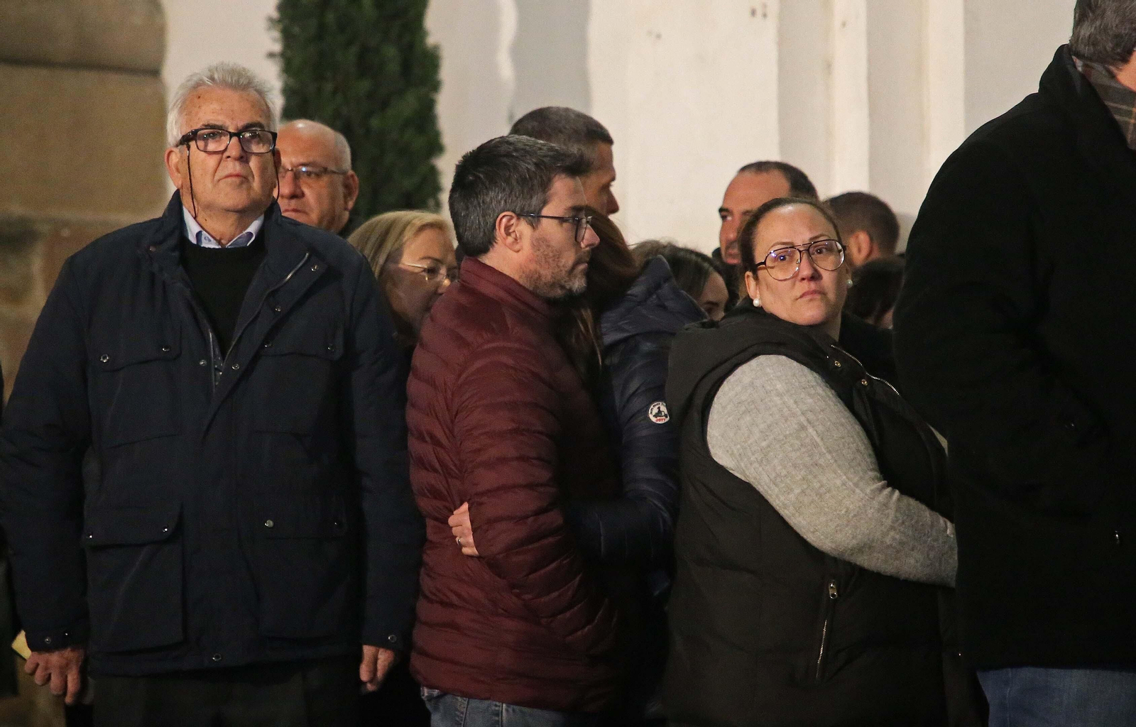 Fotos de la llegada de los restos mortales de Diego Valencia a la parroquia de La Palma en Algeciras