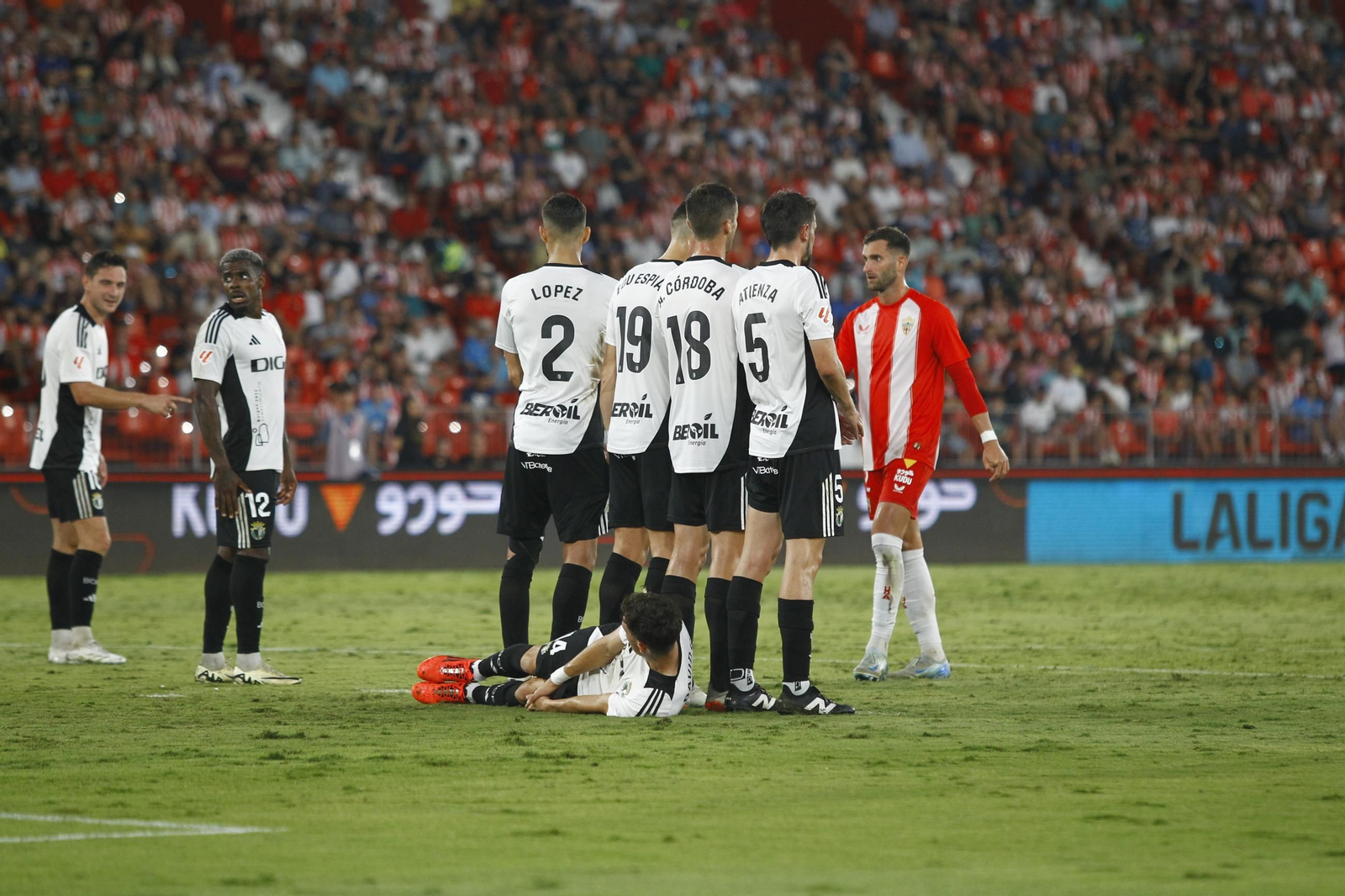La victoria de la U.D. Almería ante el Real Burgos, en imágenes