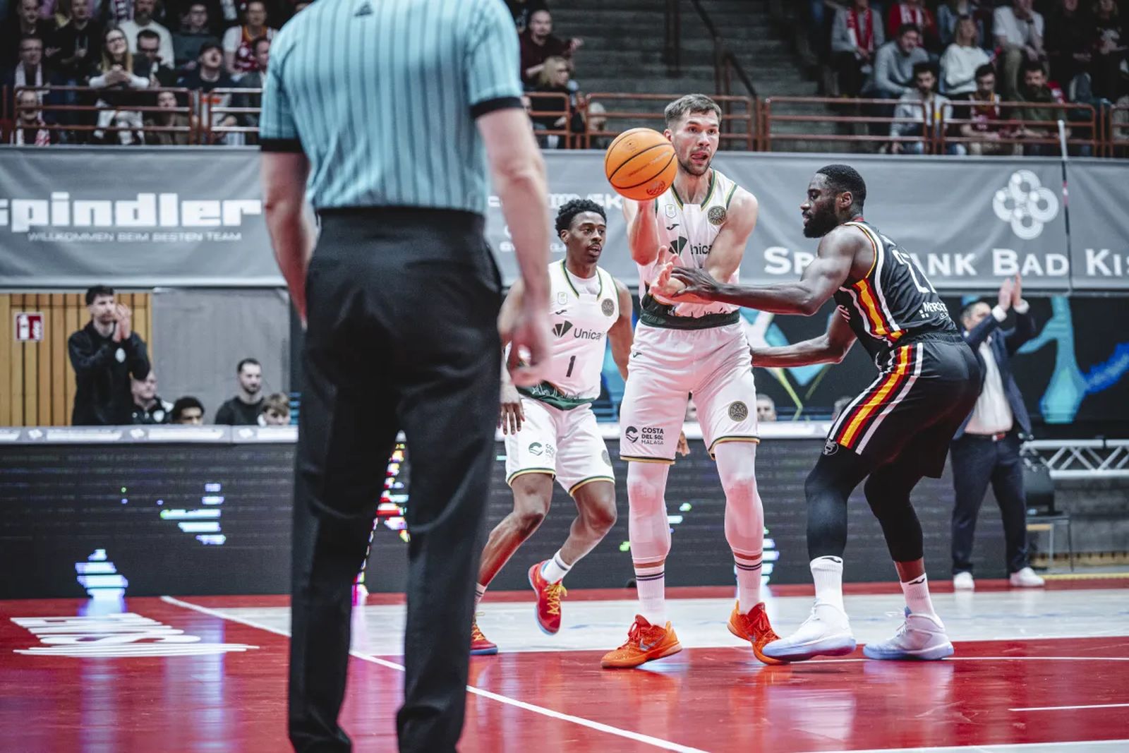 El Wurzburg-Unicaja, en fotos