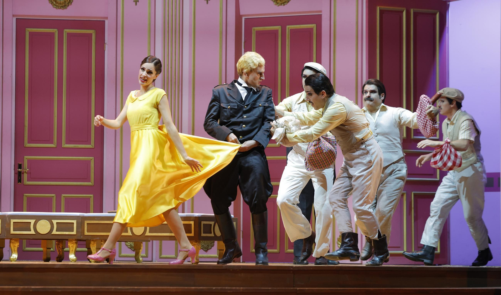 Ensayo general de la ópera 'Ariadne auf Naxos', todas las fotos