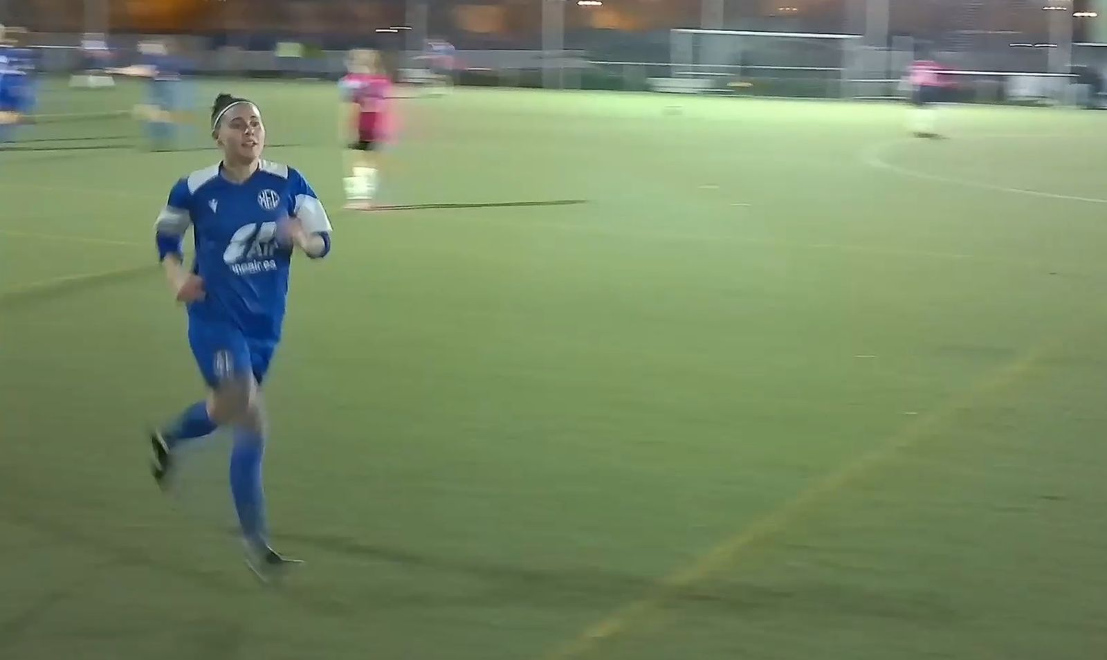 Bea fue la autora del único gol del partido.