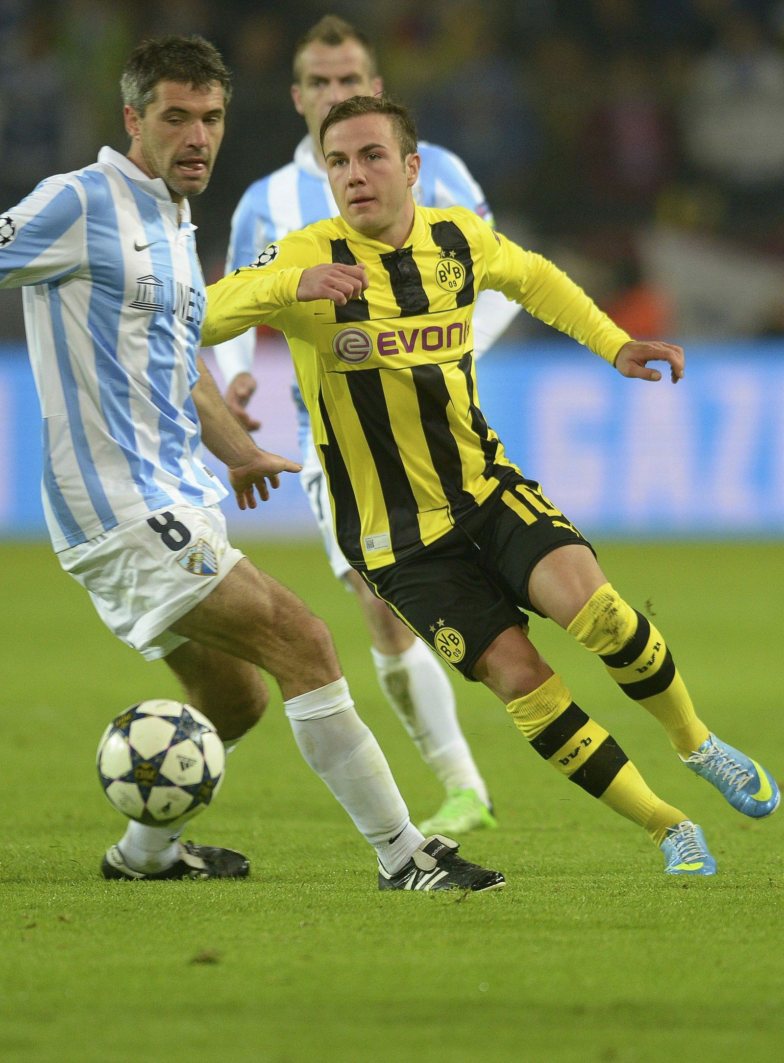 Las fotos del Borussia Dortmund-Málaga CF.