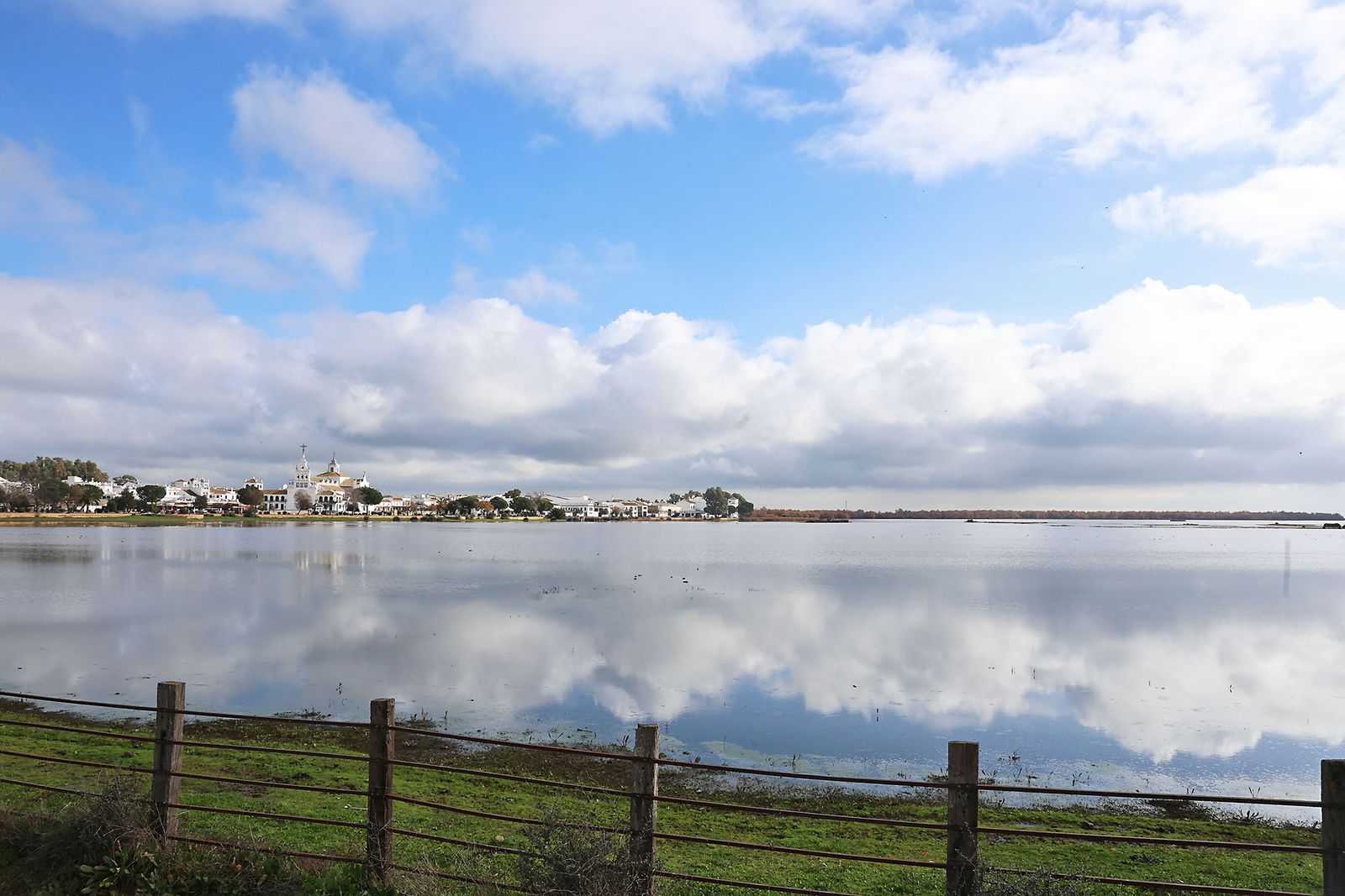 Estado actual en el que se encuentran las Marismas del Rocío tras las últimas lluvias