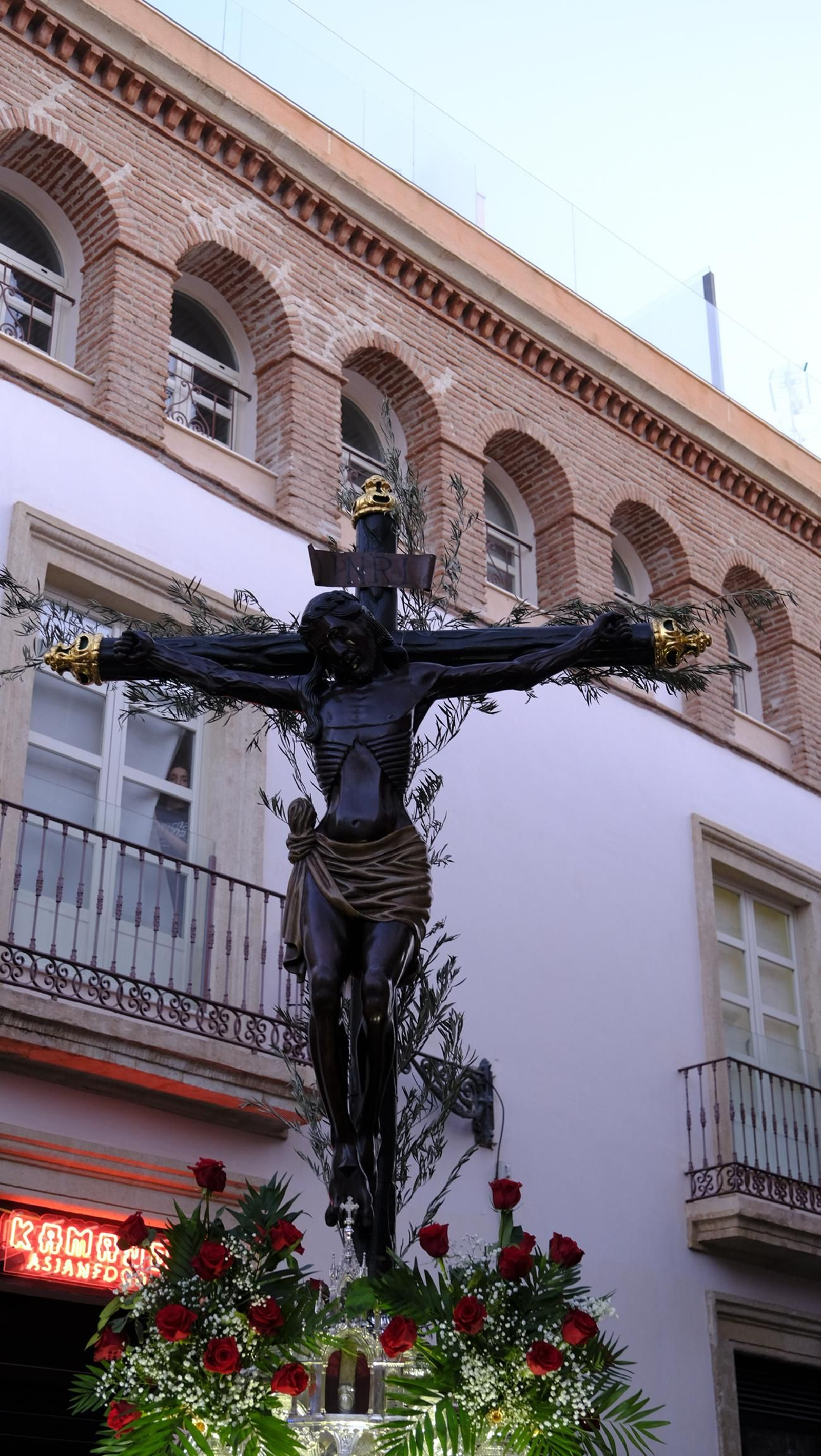 Las imágenes del Vía Crucis del Cristo de la Escucha