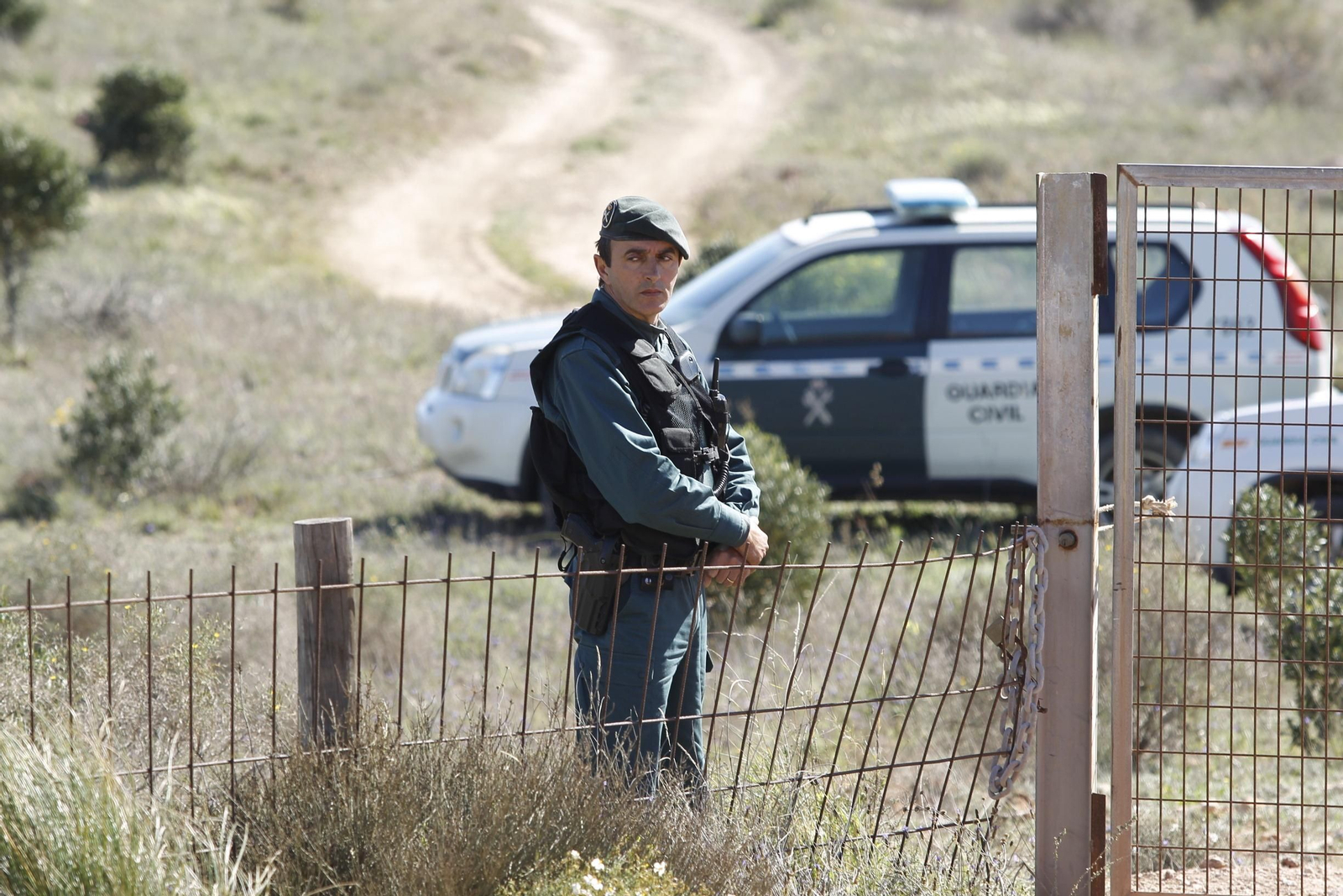 Registro en la finca donde ocultaron el cuerpo de Gabriel