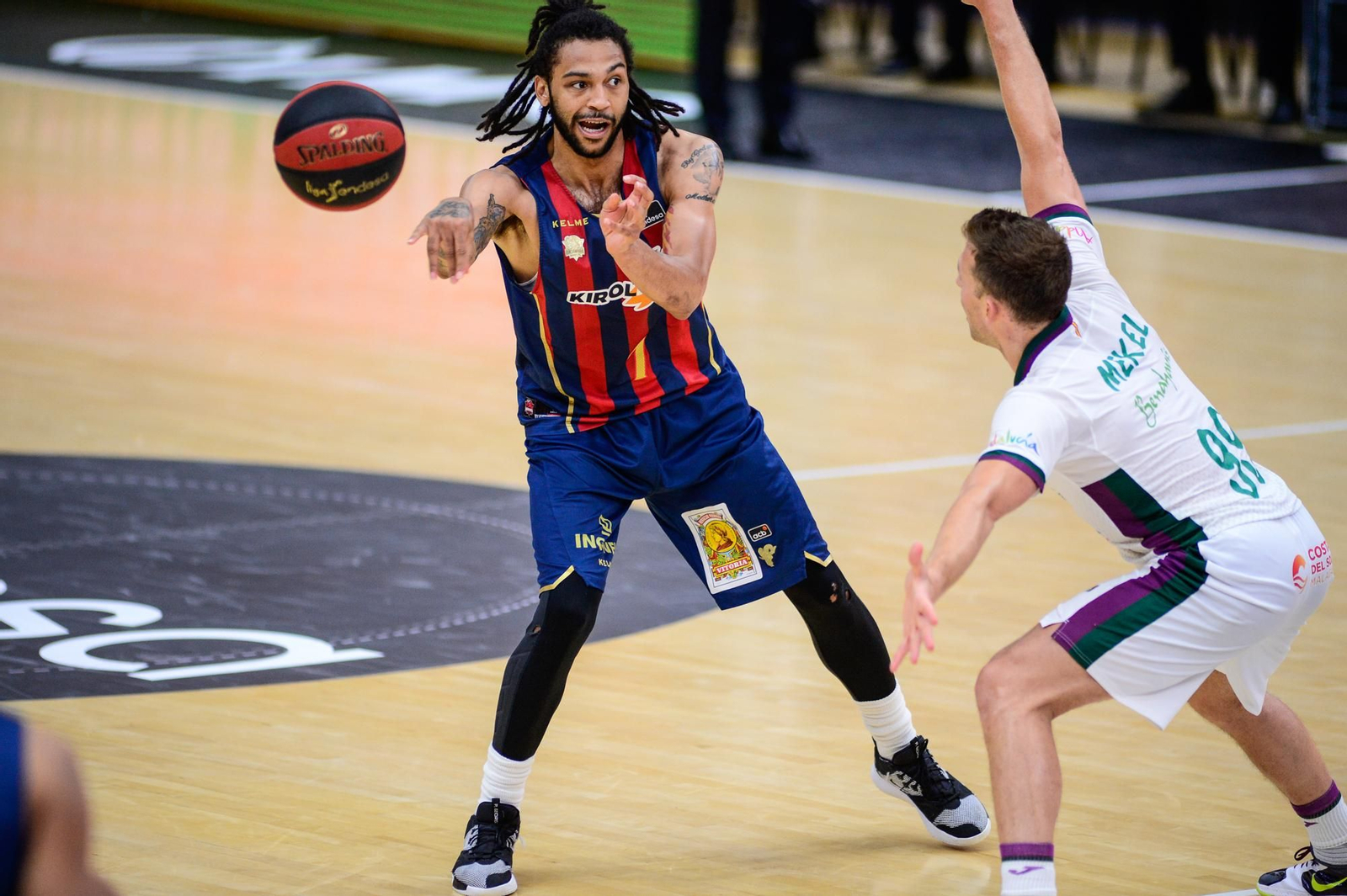 El Baskonia-Unicaja, en fotos
