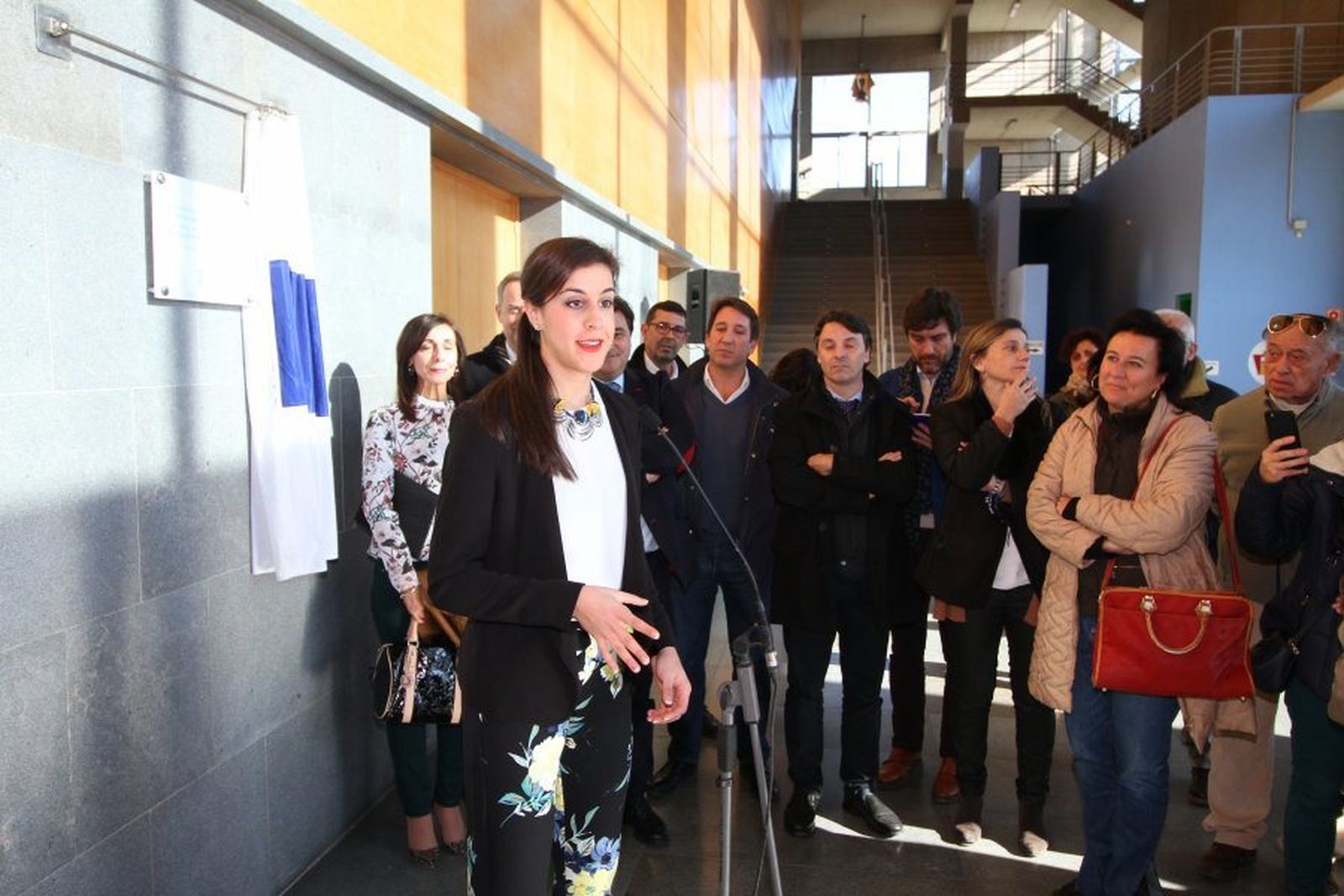 Inaugurado el nuevo nombre del Palacio de Deportes Carolina Marín