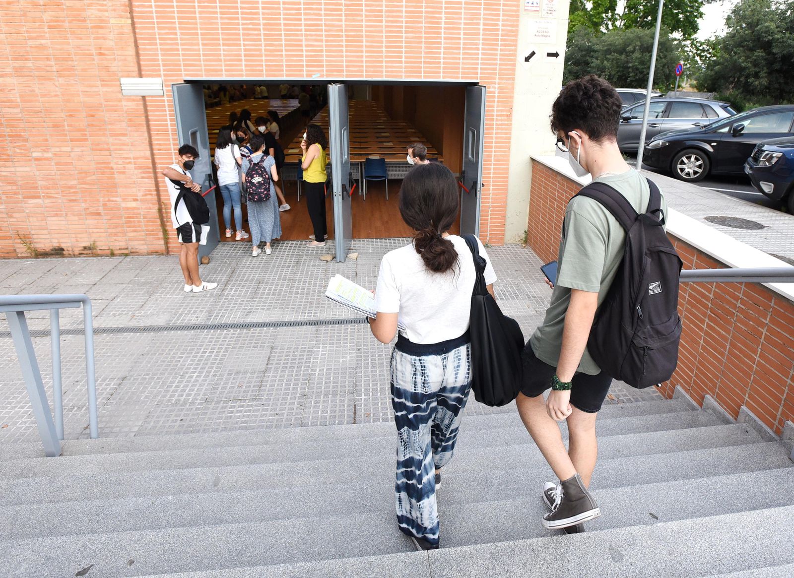 El inicio de los exámenes de Selectividad en Córdoba, en fotografías