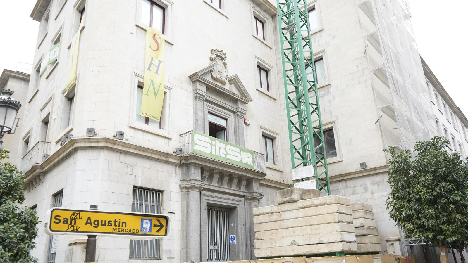 El edificio de Villamena.