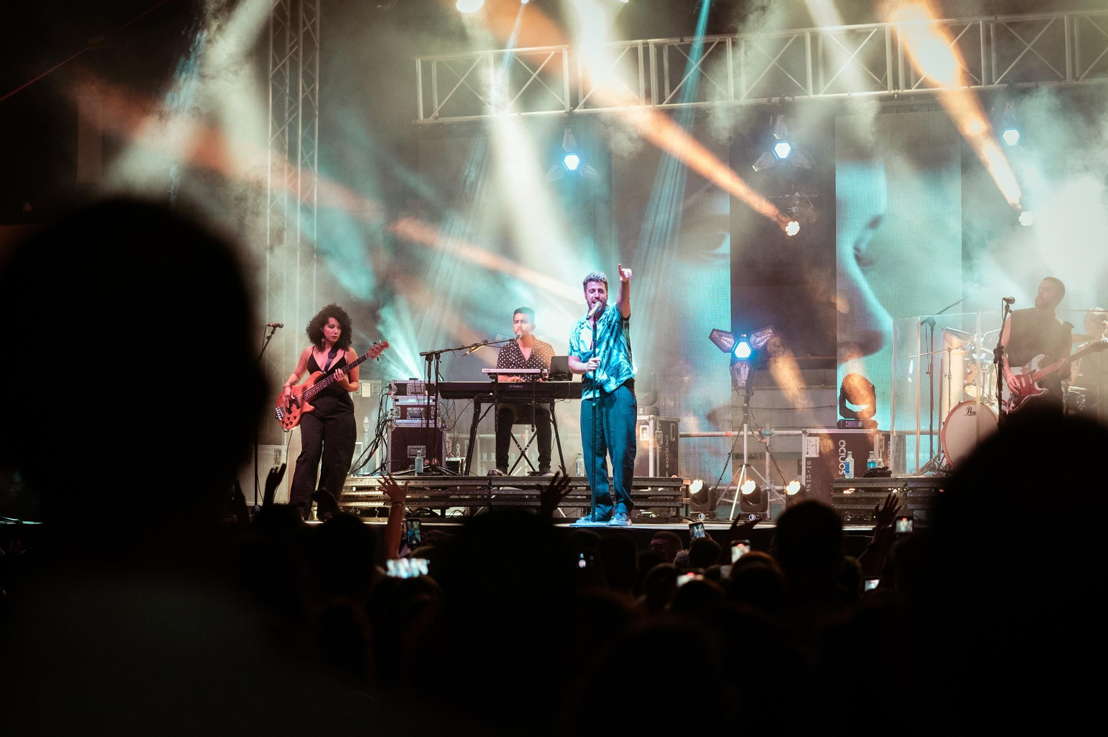 Imágenes de las capeas y del concierto de Antonio José en Trigueros