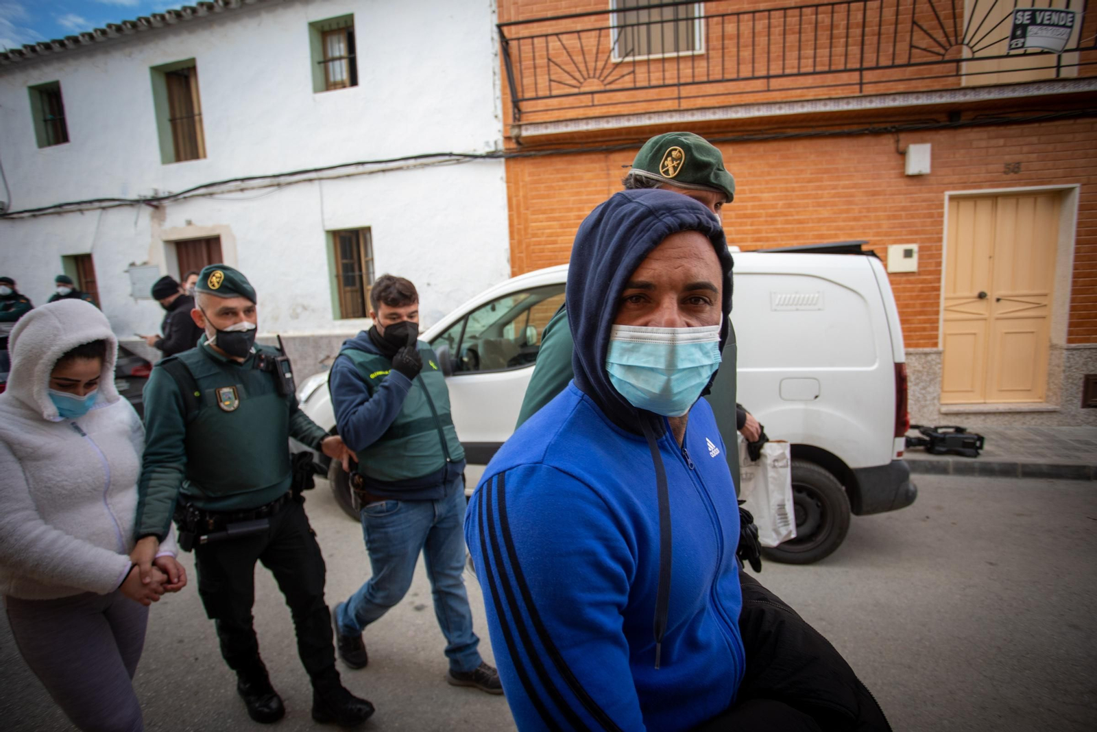 Operación de la Guardia Civil contra el clan de Los Piños en Puerto Serrano