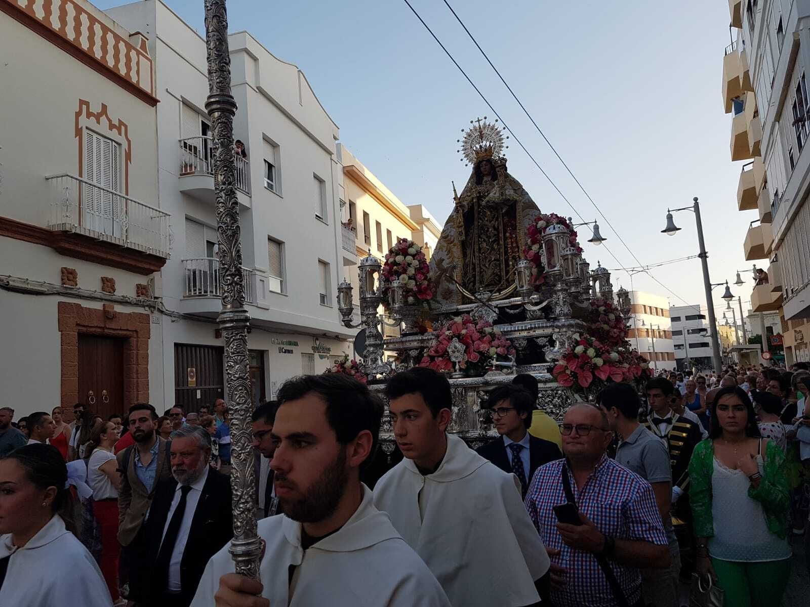 Procesión de la Virgen del Carmen, Patrona de San Fernando.