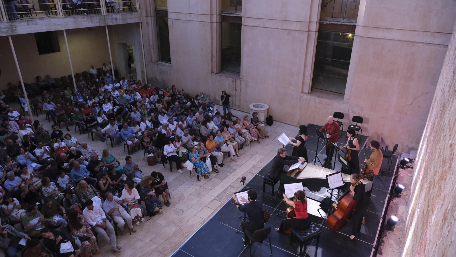 Imágenes del concierto de La Real Cámara en el XXI Festival de Música Renacentista y Barroca de Vélez Blanco