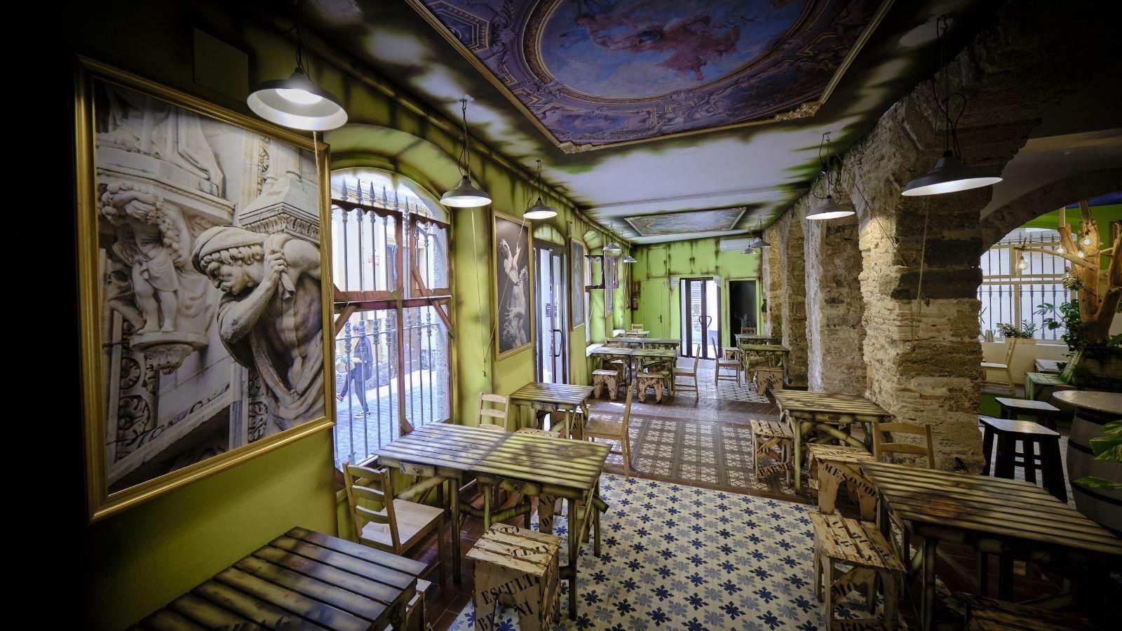 Interior del establecimiento.