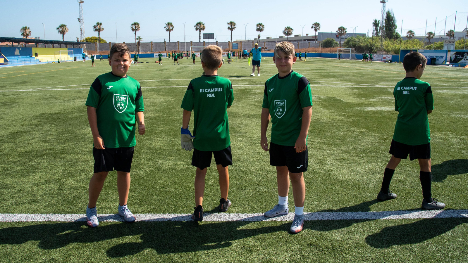 Las fotos del III Campus de verano de la Real Balompédica Linense