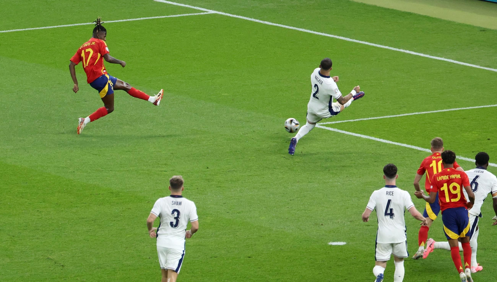 Las mejores fotos de la final España - Inglaterra