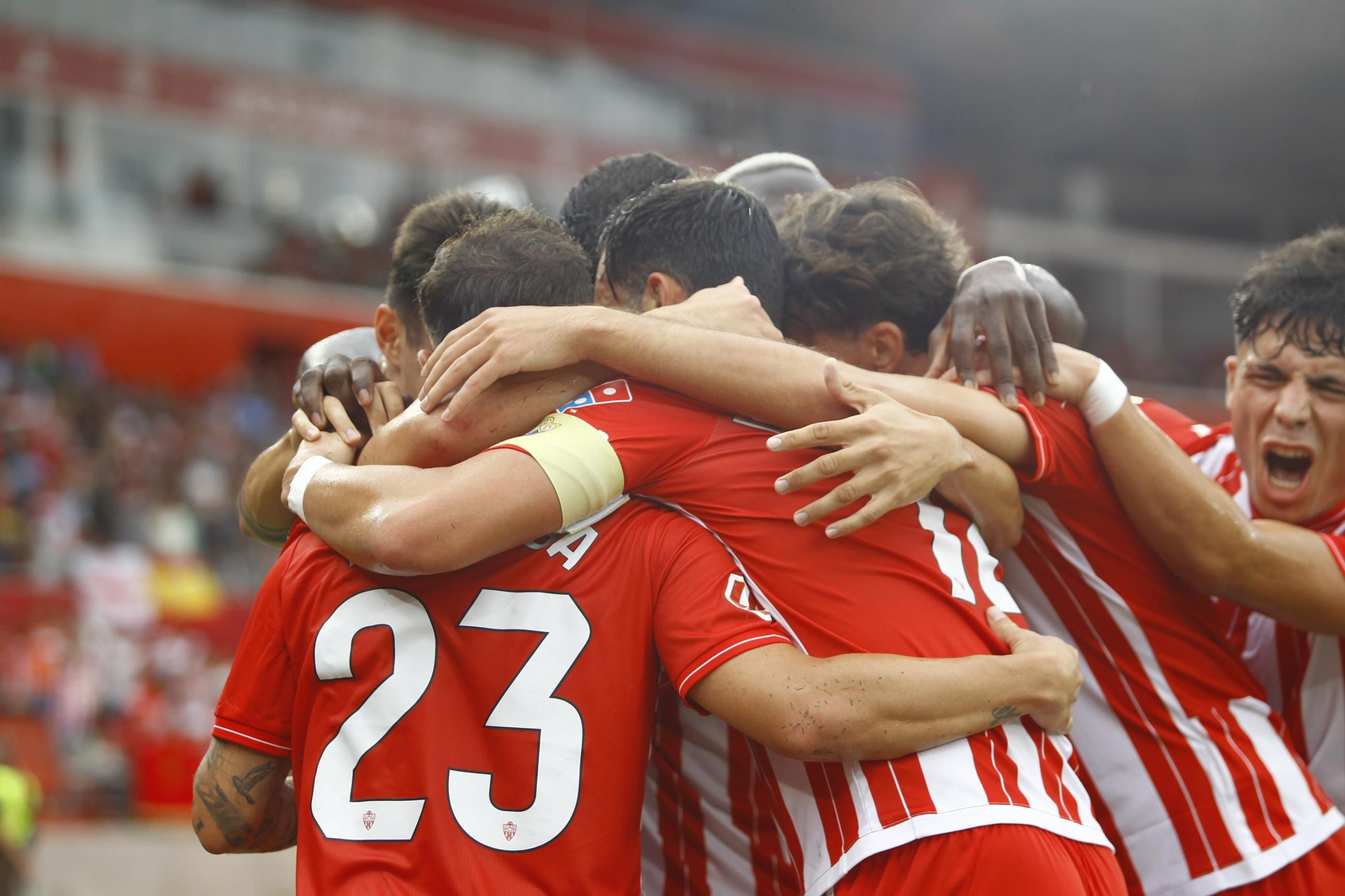 Las mejores fotos del partido U.D. Almería-Racing de Santander
