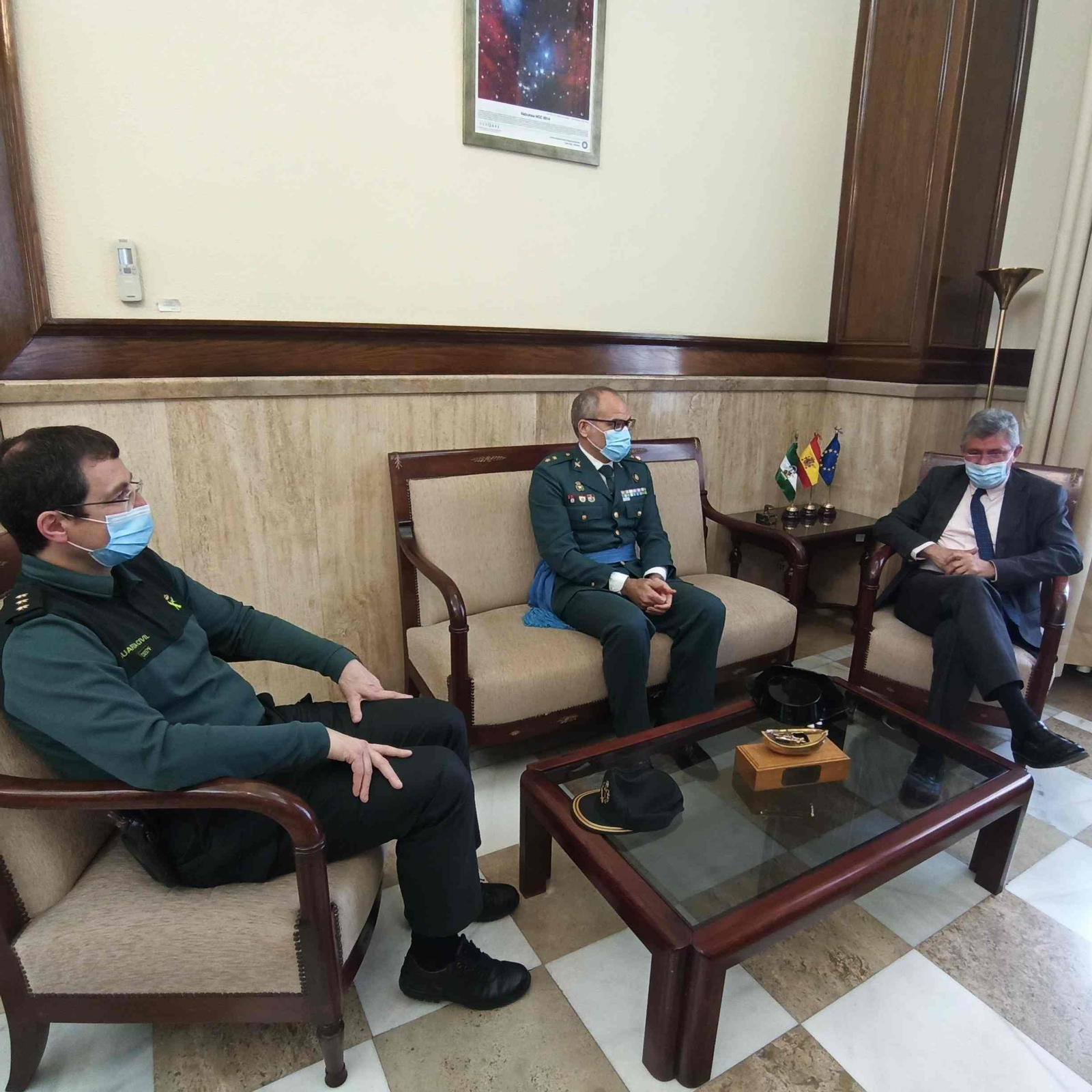 Nuevo jefe de Policía Judicial e Información de la Guardia Civil en Almería