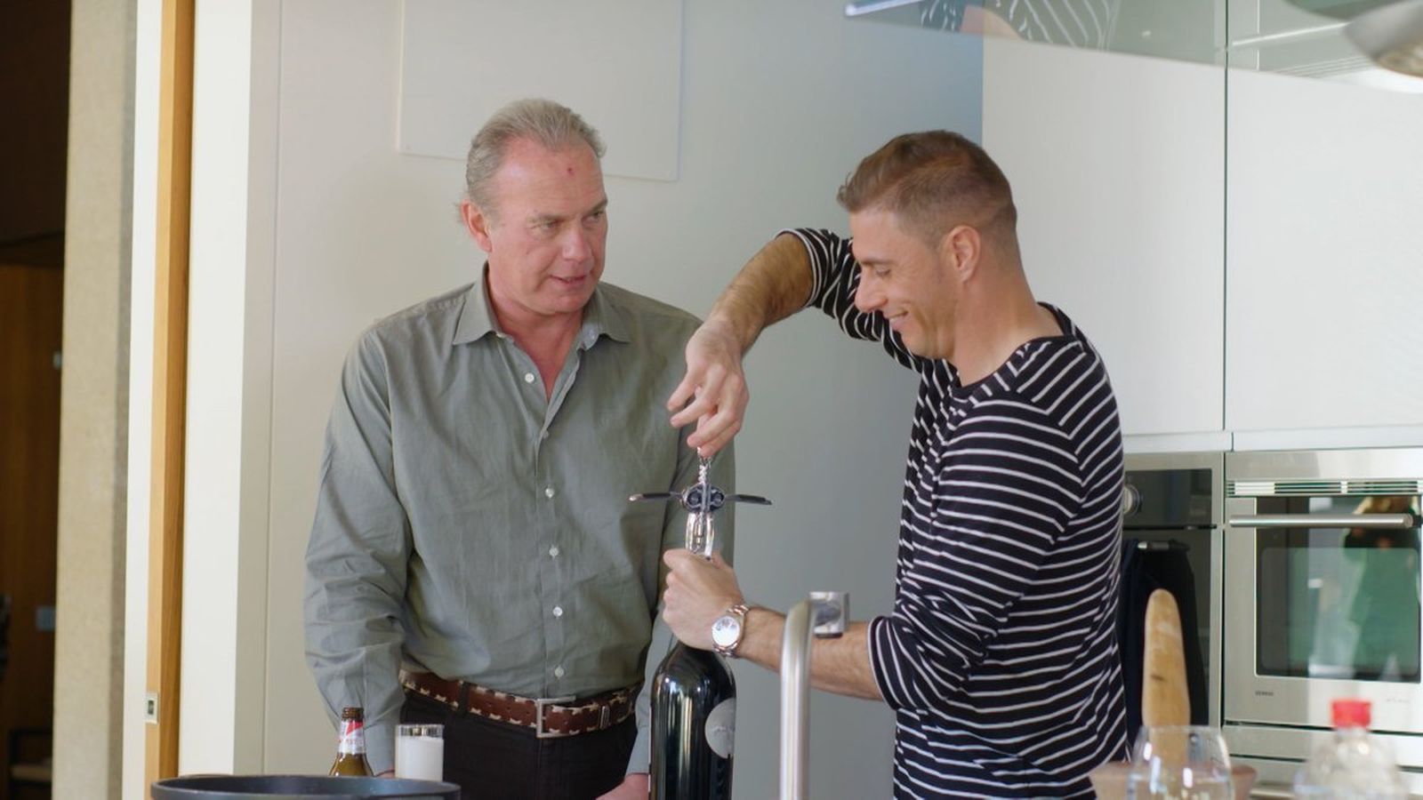 Bertín Osborne en uno de sus más celebrados programas, con Joaquín.