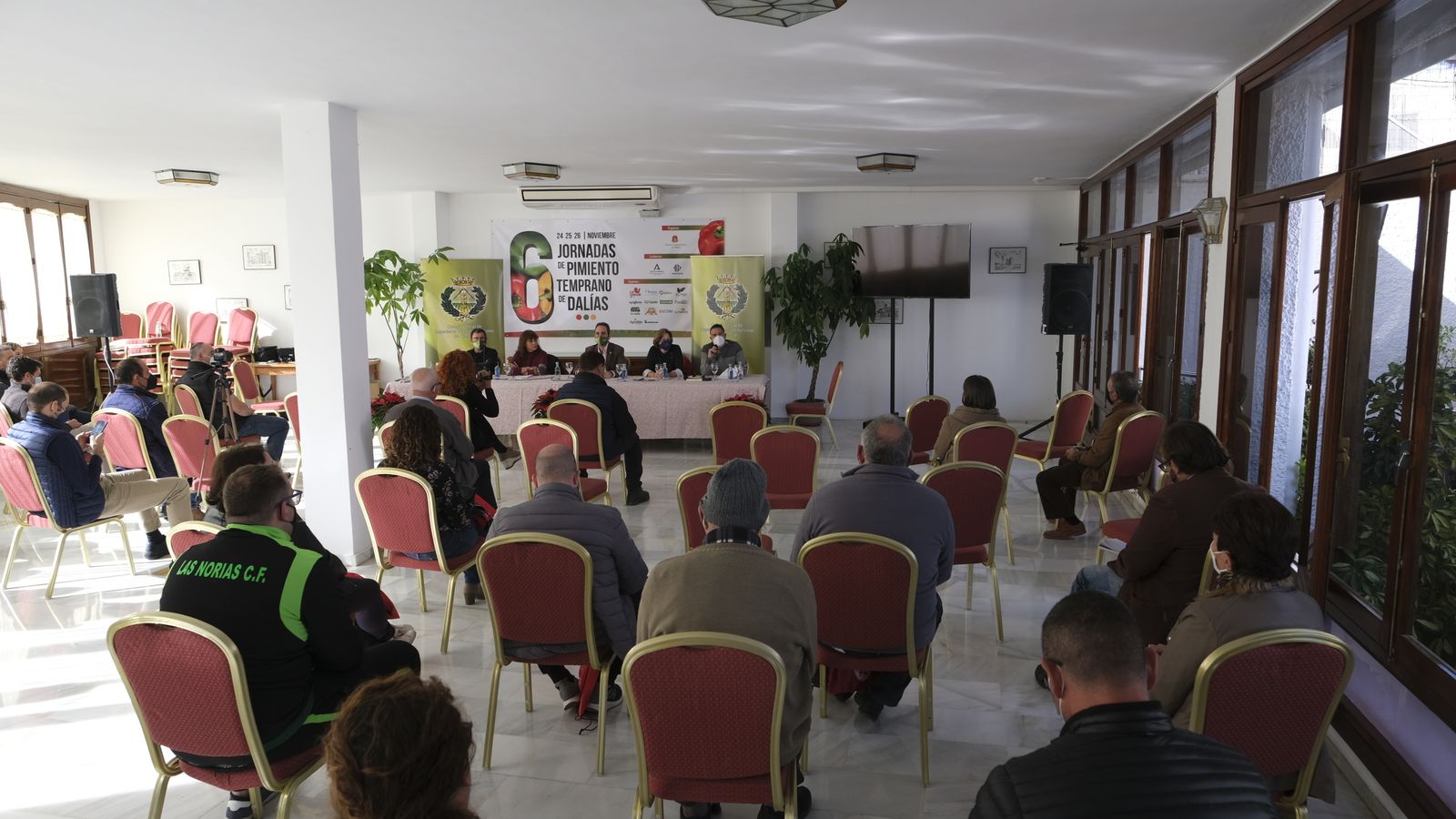 Charla del Colegio de Ingenieros Agrícolas del miércoles.